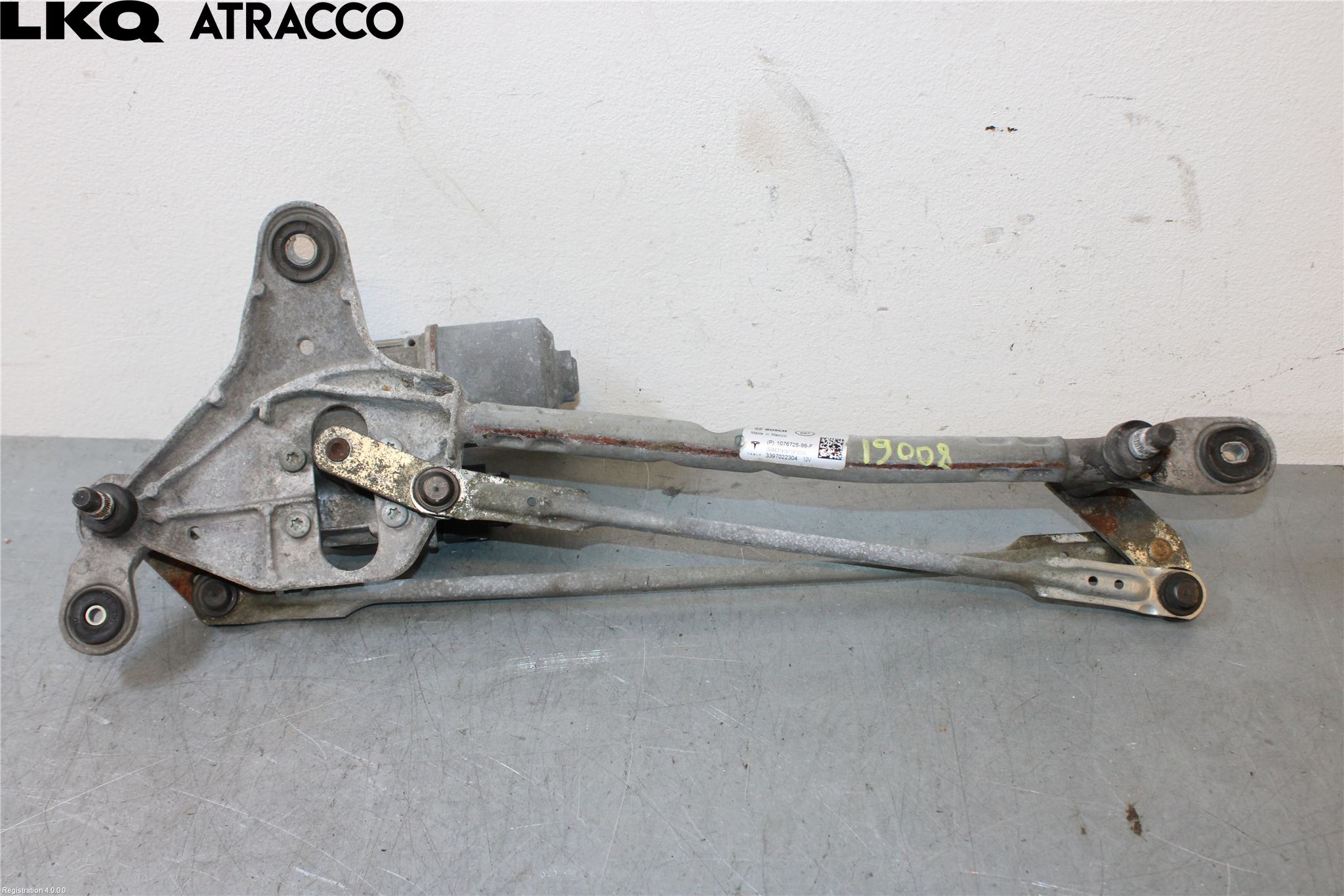 Tesla MODEL 3 17- Torkarmotor Vindruta