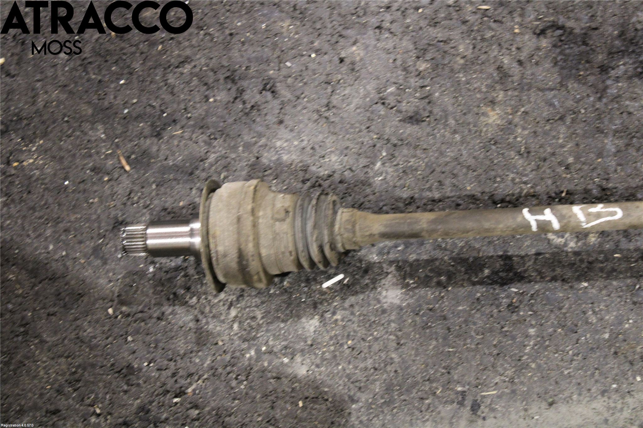 Mercedes-Benz MB C-KLASS (W204) 07-15 Drivaxel Bak Höger