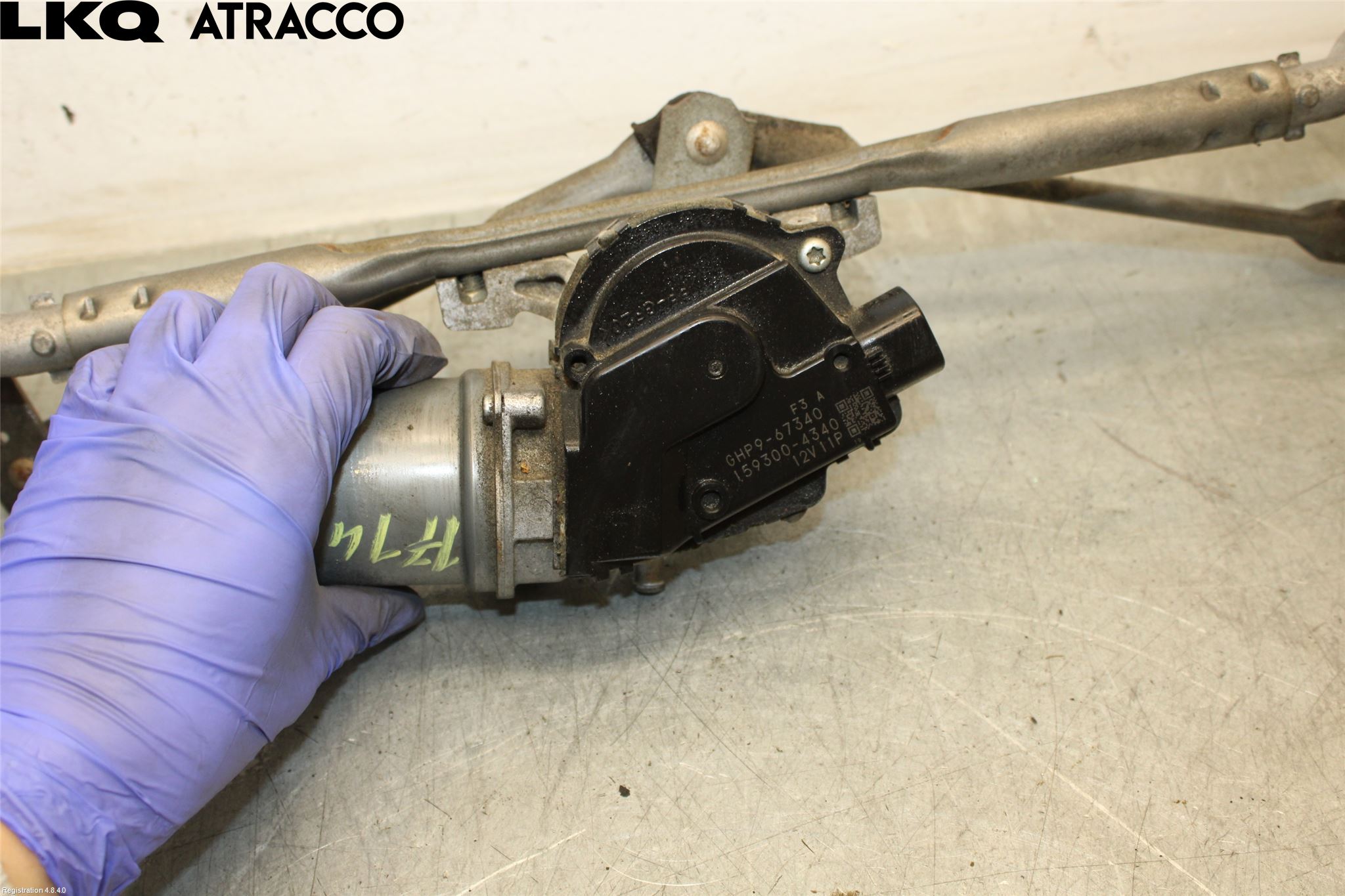 Mazda 6 13- Torkarmotor Vindruta