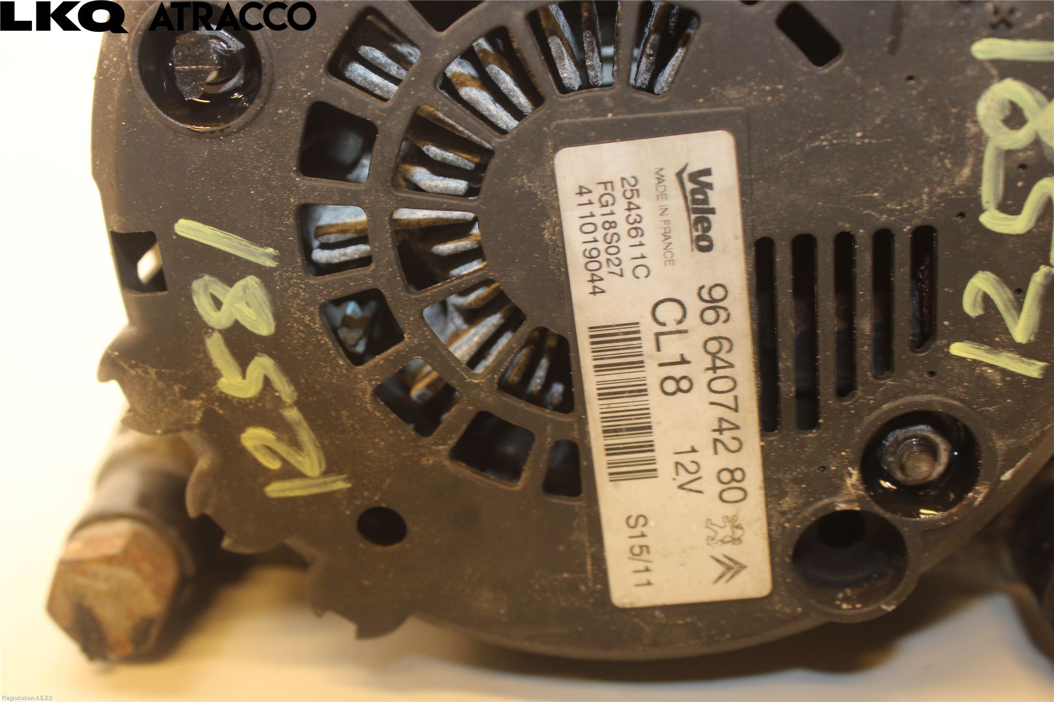 Peugeot 5008 10-16 Generator