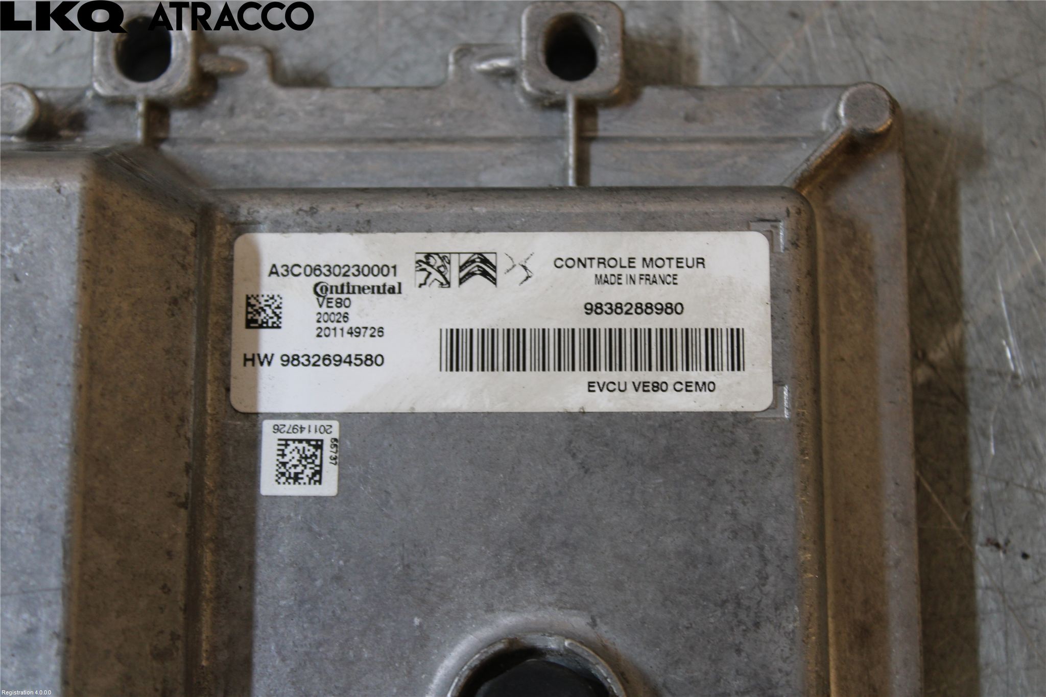 Peugeot 208/E-208 20- Styrenhet Insprut Bensin