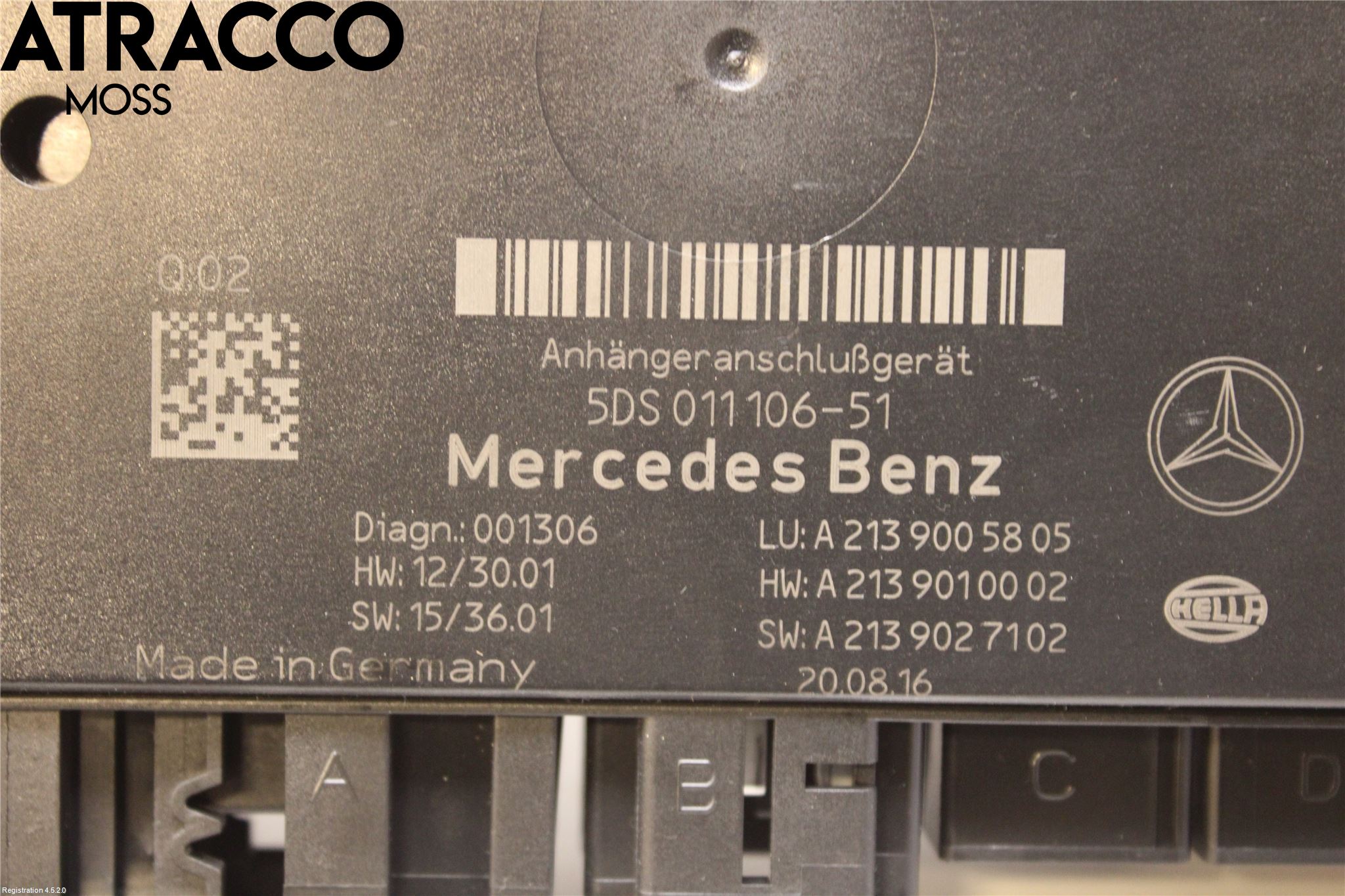 Mercedes-Benz MB E-KLASS (W213) 16-23 Styrenhet Övrigt