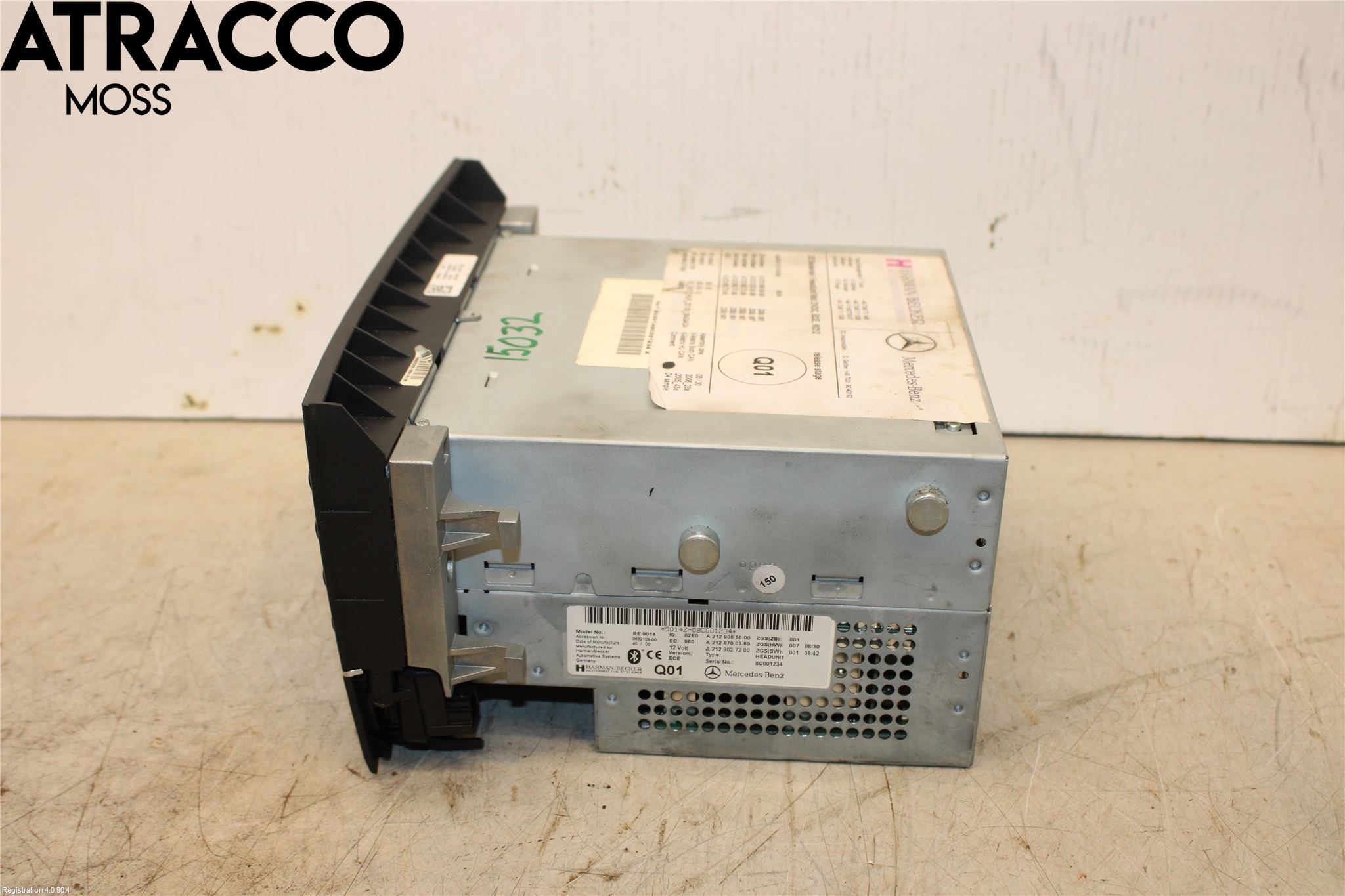 Mercedes-Benz MB E-KLASS (W212) 09-16 Cd Radio - Multimediapanel