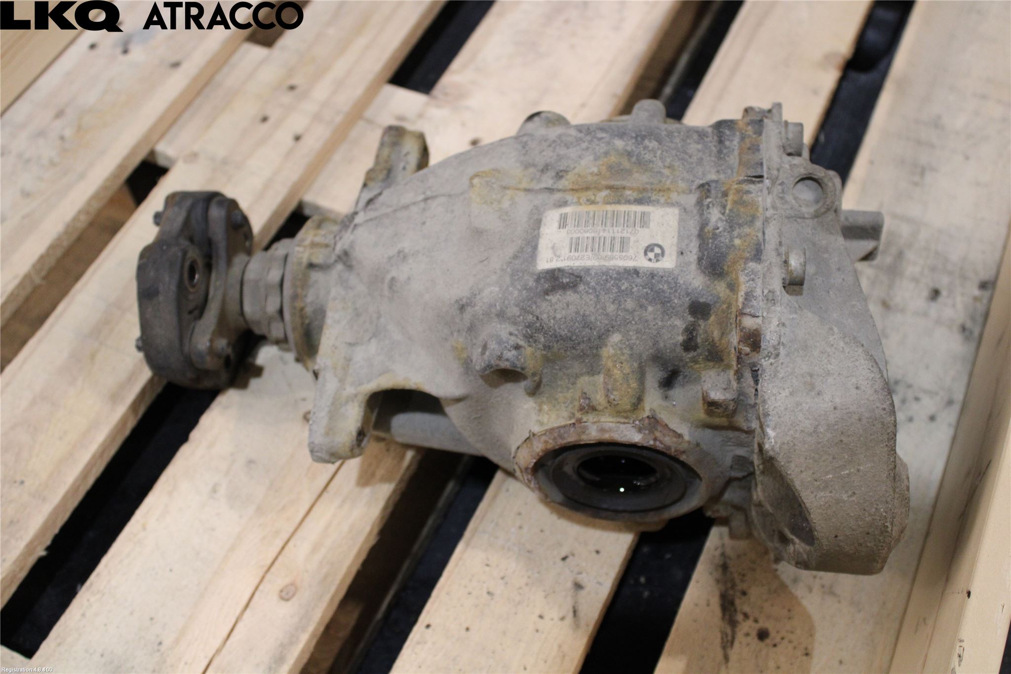 BMW 3 F30/F31/F80 12-19 Bakväxel-Diff