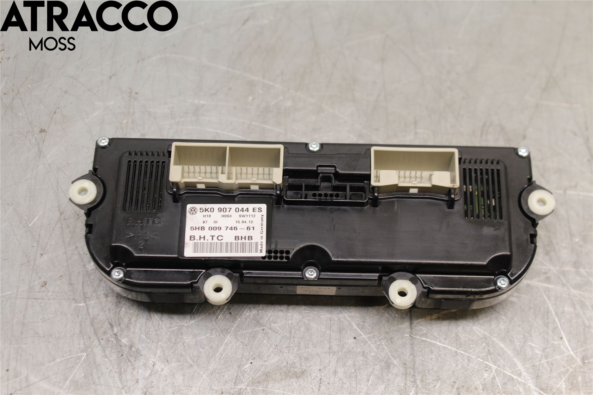 Volkswagen VW GOLF VI 09-13 Ac Styrenhet Ac Manöveren