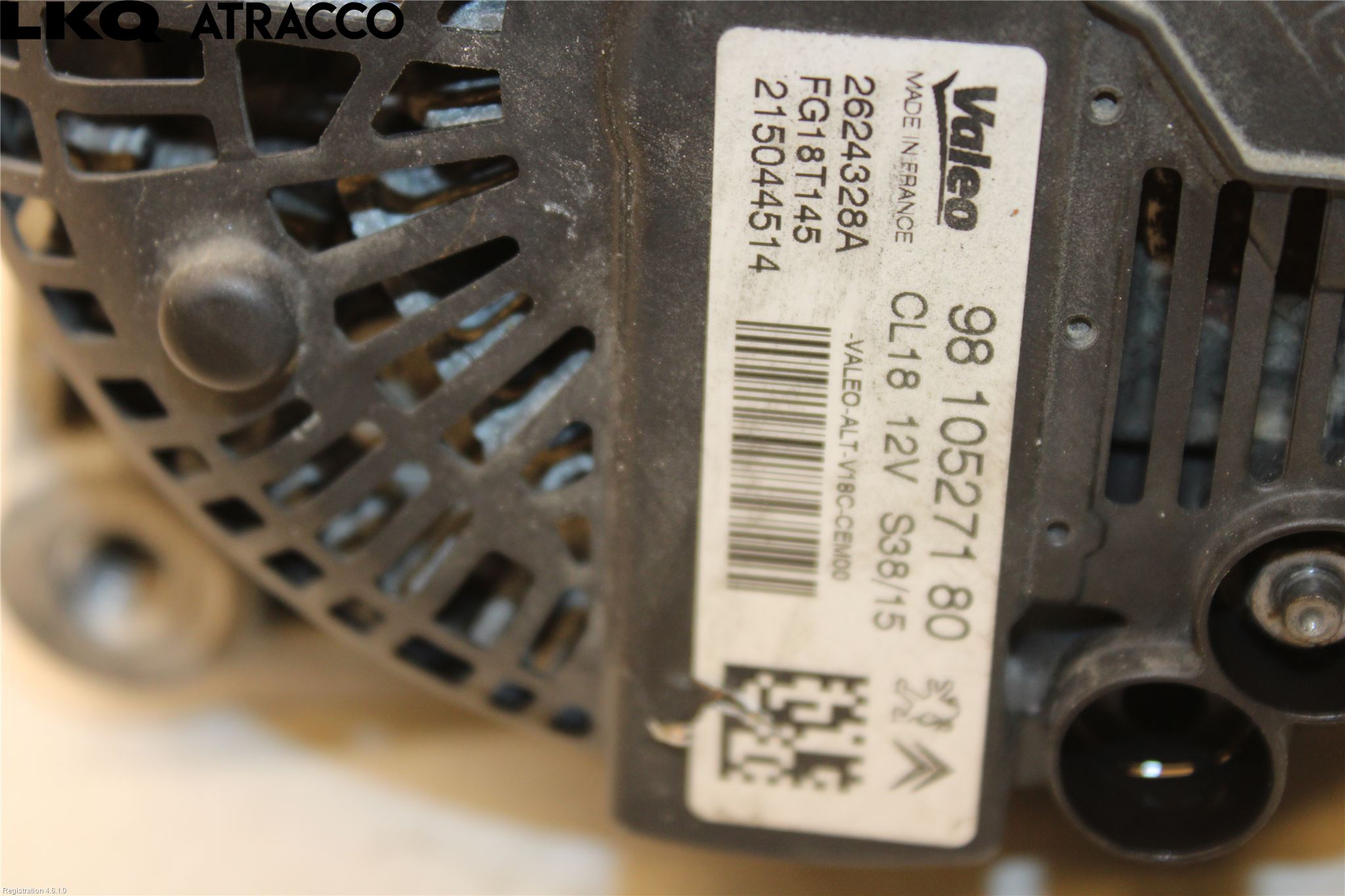 Citroen BERLINGO 08-18 Generator