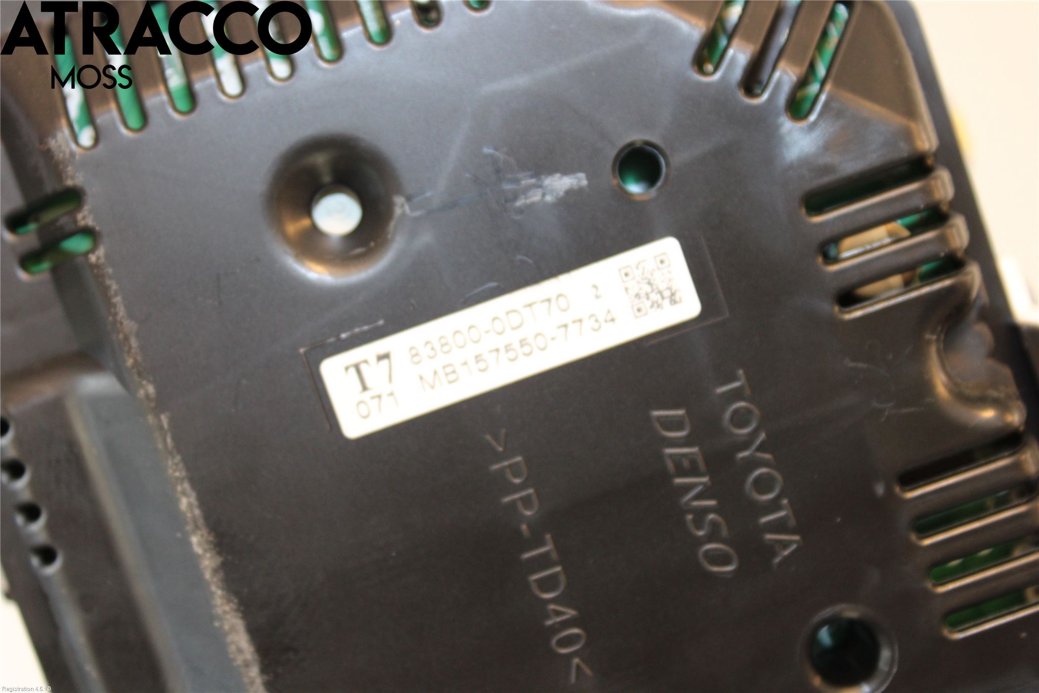 Toyota YARIS XP130 12-14 Instrument Komb