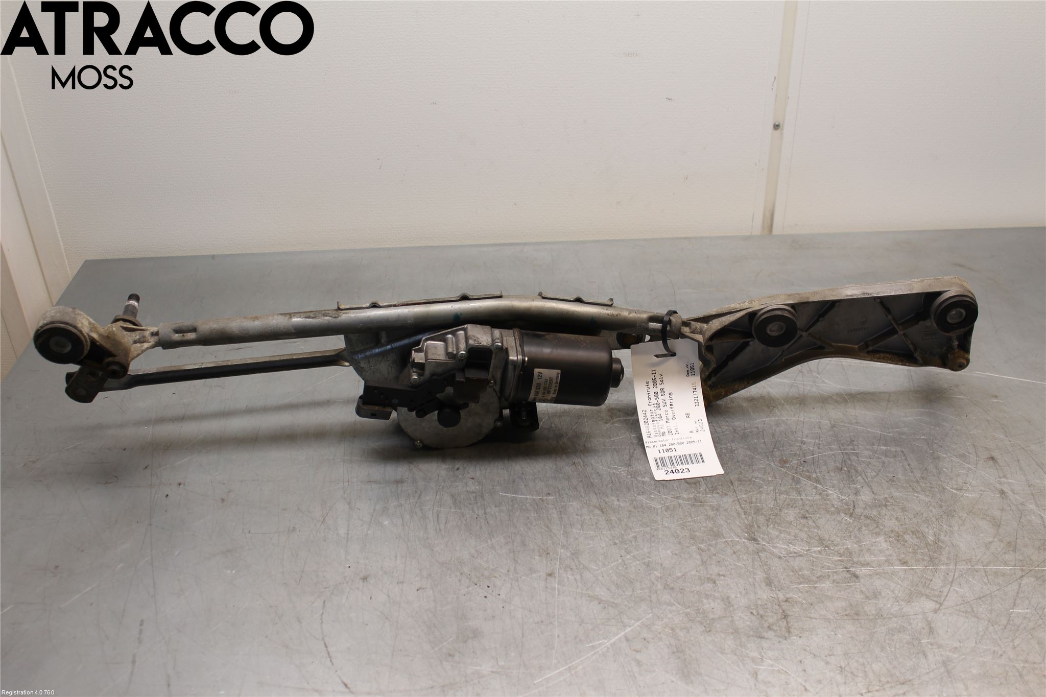 Mercedes-Benz MB ML (W164) 05-11 Torkarmotor Vindruta