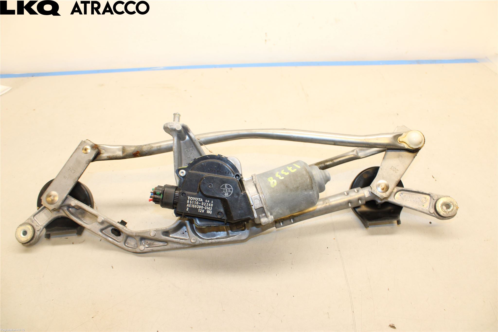 Toyota AURIS 13-19 Torkarmotor Vindruta