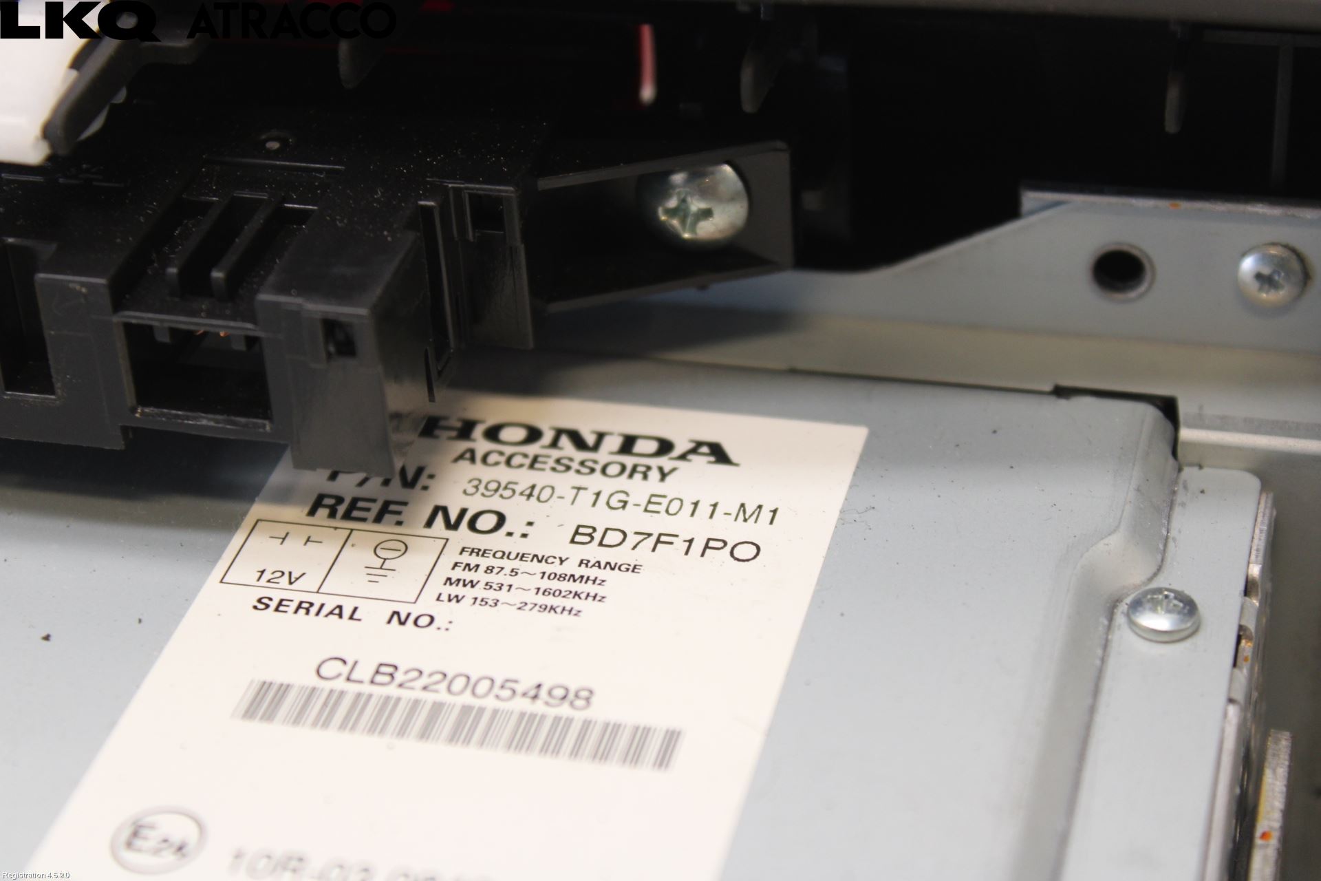 Honda CR-V 13-18 Cd Radio - Multimediapanel