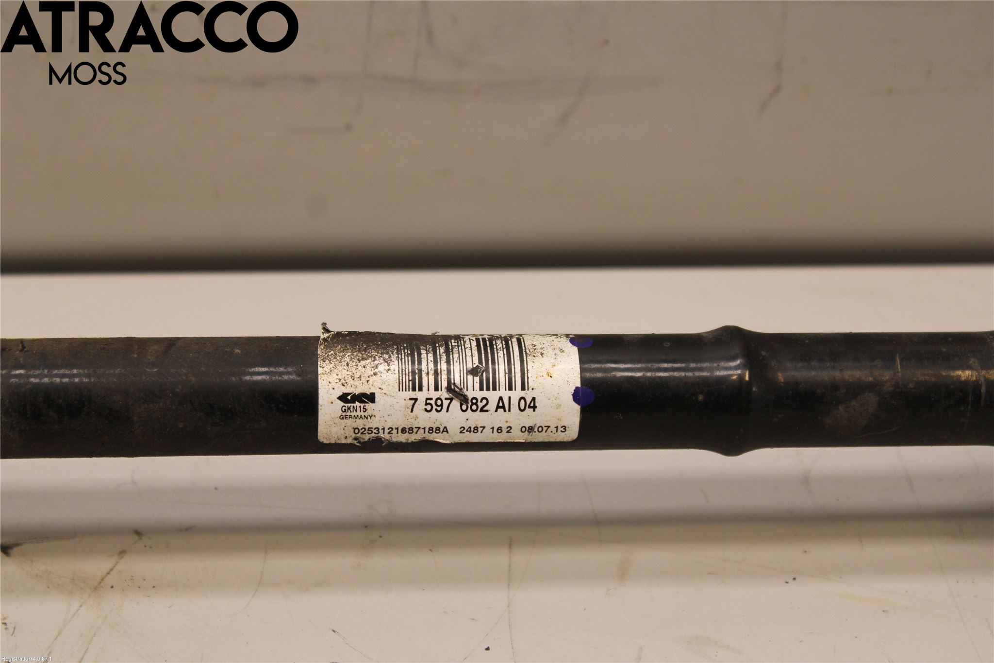 BMW 3 GT F34 13-19 Drivaxel Bak Höger