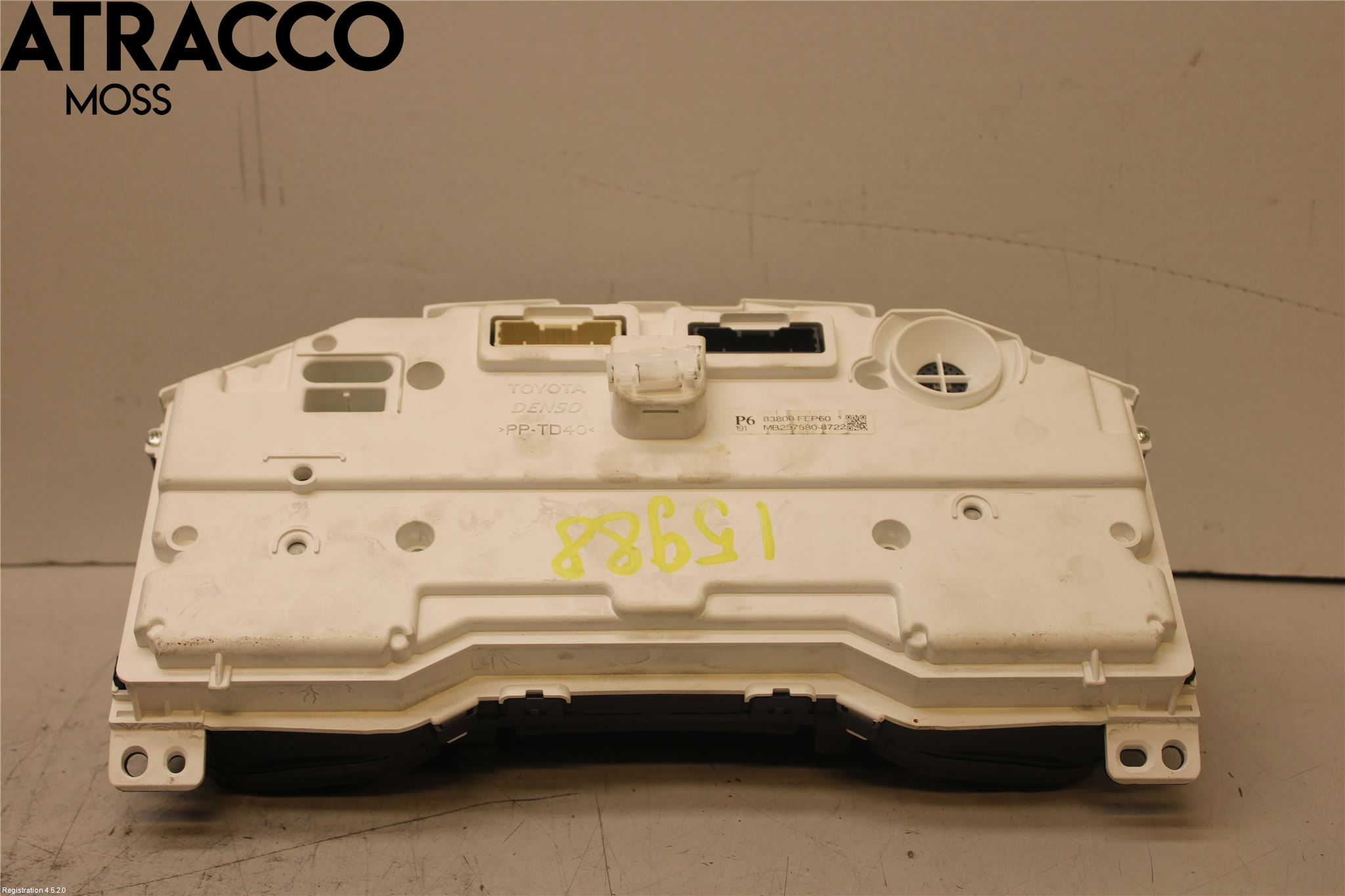 Toyota COROLLA 19- Instrument Komb