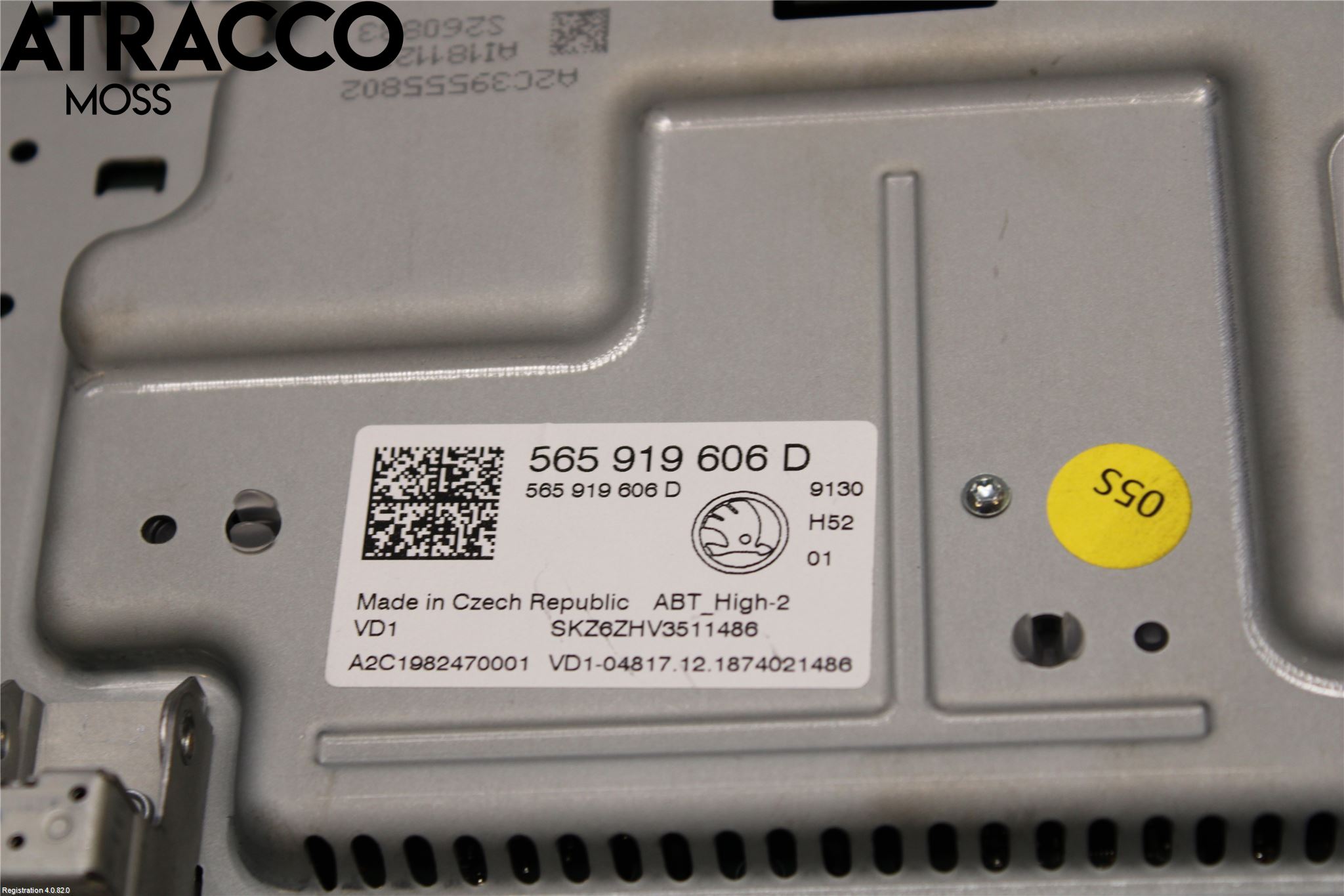 Skoda KODIAQ 17-24 Multifunktionsdisplay