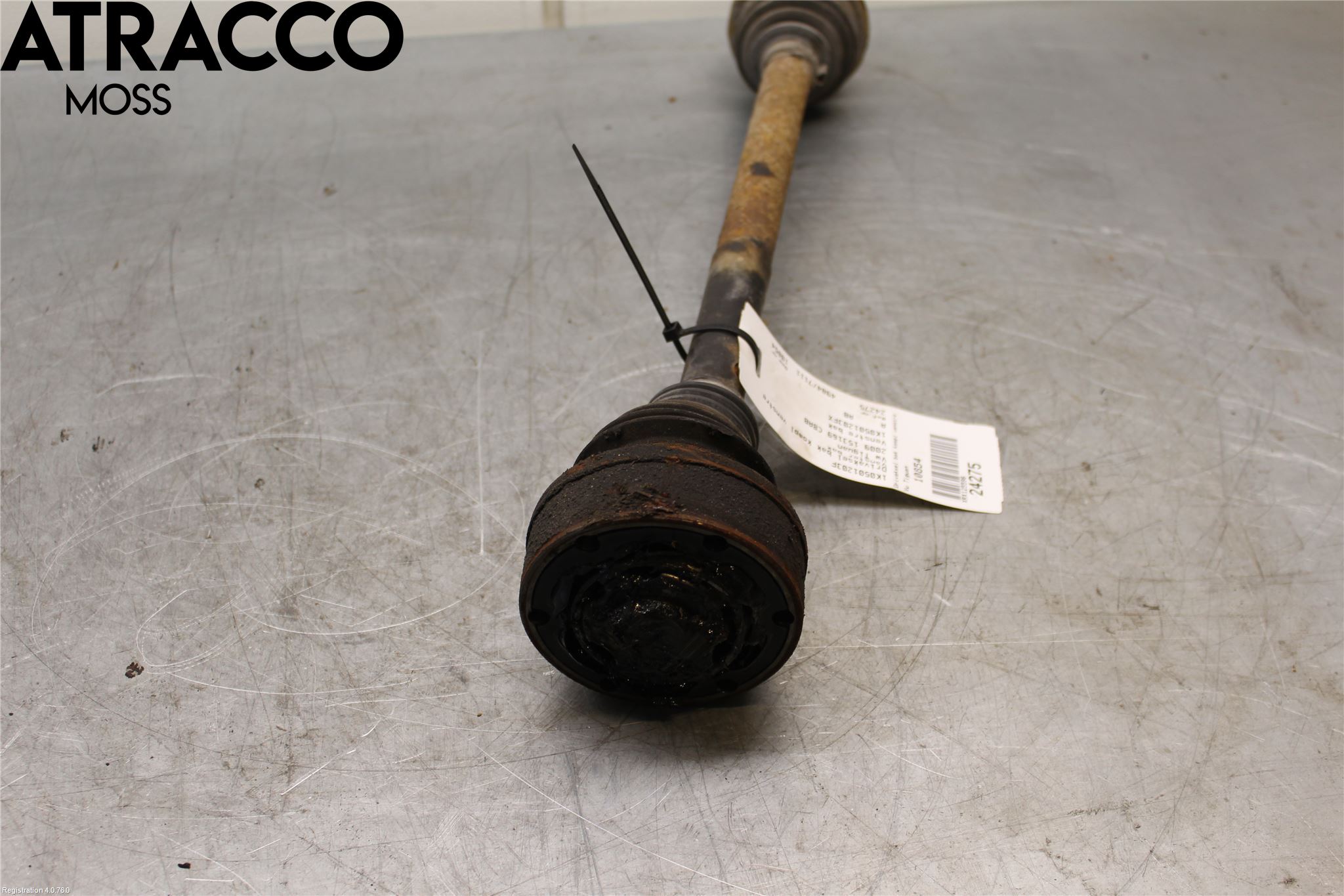 Volkswagen VW TIGUAN 07-16 Drivaxel Bak Vänster