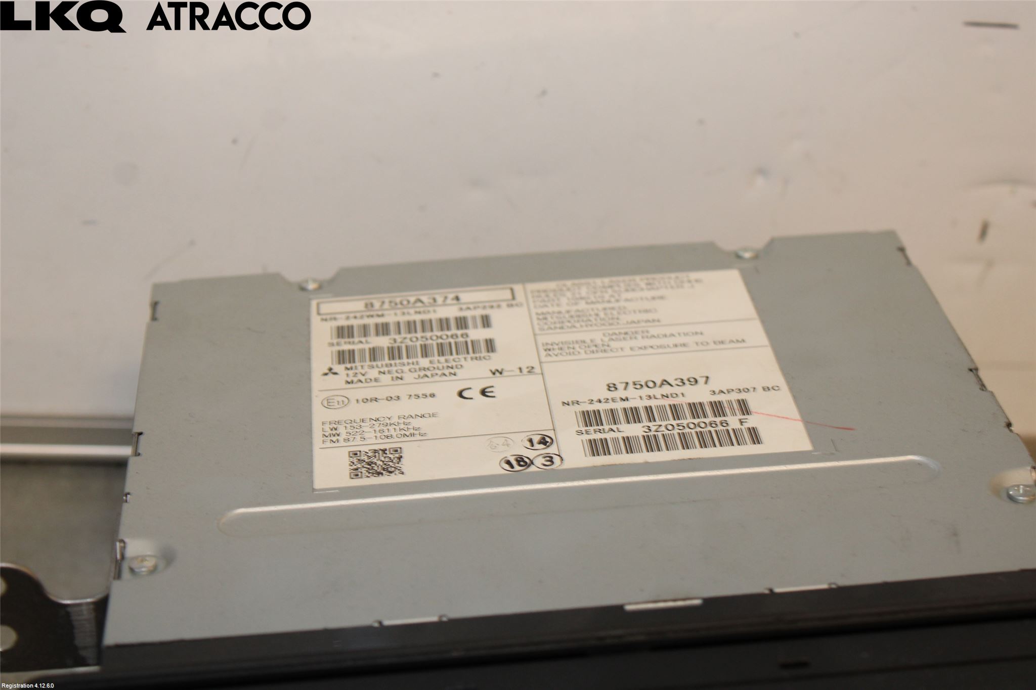 Mitsubishi OUTLANDER 13-21 Cd Radio - Multimediapanel
