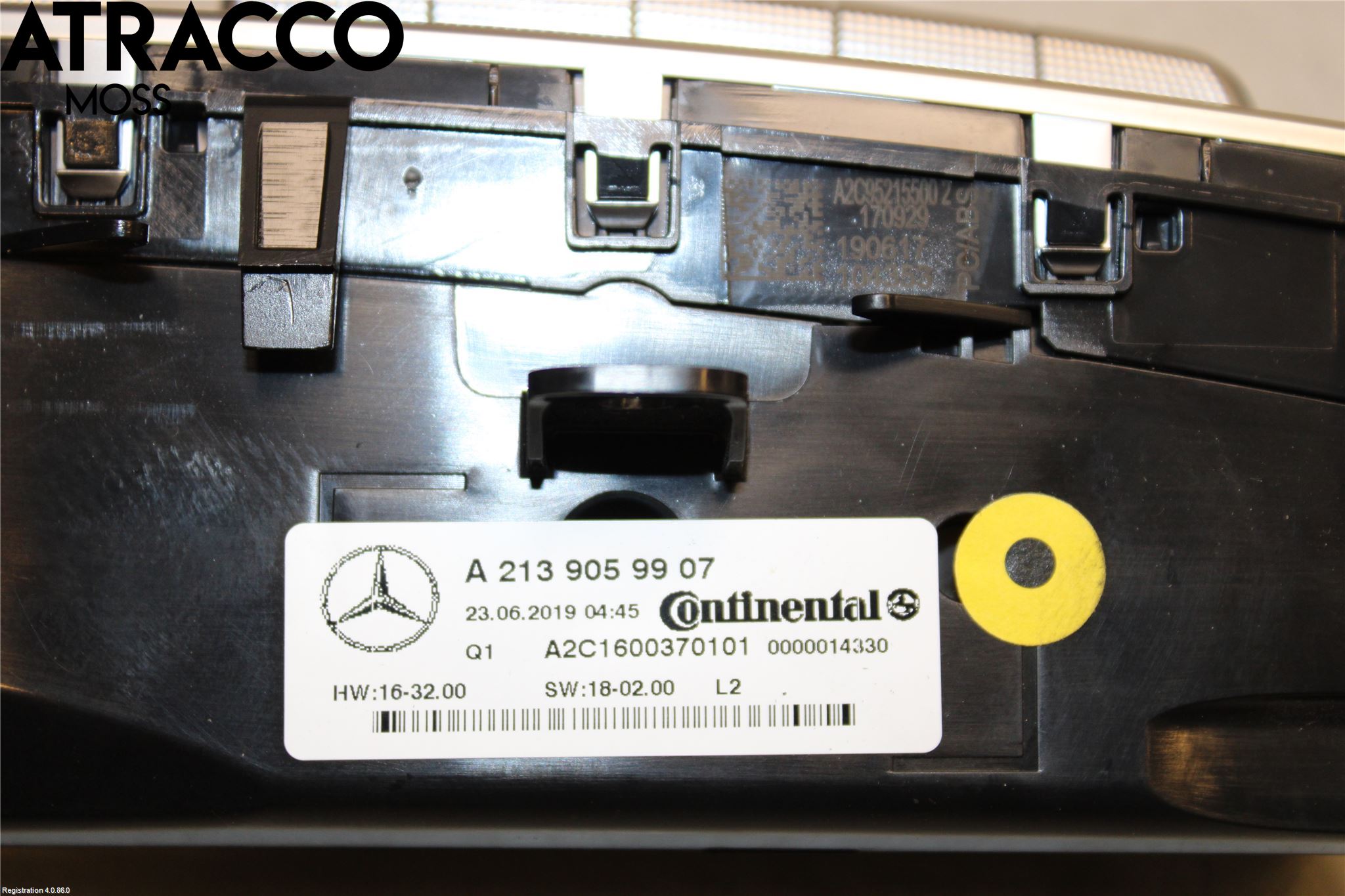 Mercedes-Benz MB E-KLASS (W213) 16-23 Ac Styrenhet Ac Manöveren