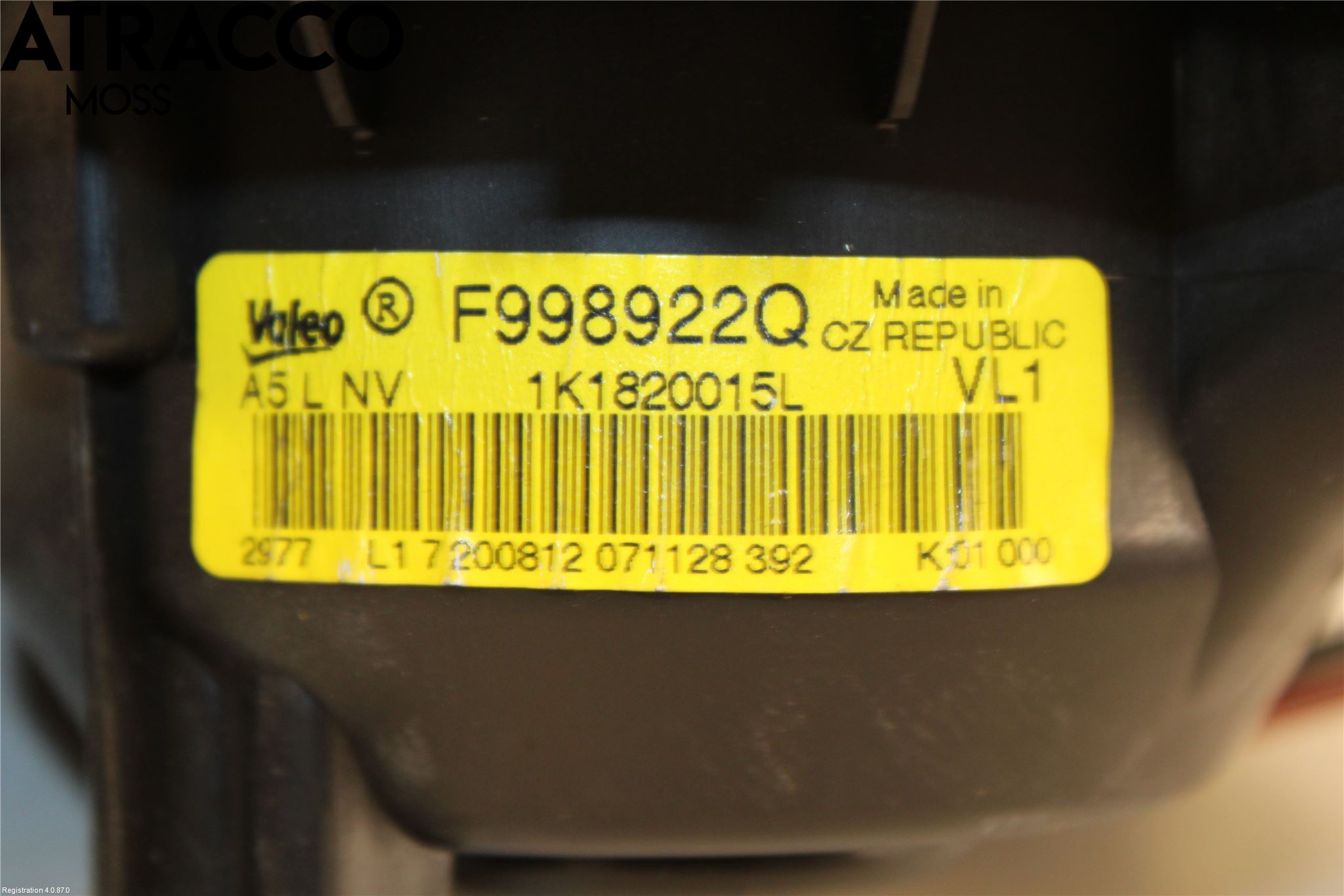 Volkswagen VW GOLF VI 09-13 Värmefläkt
