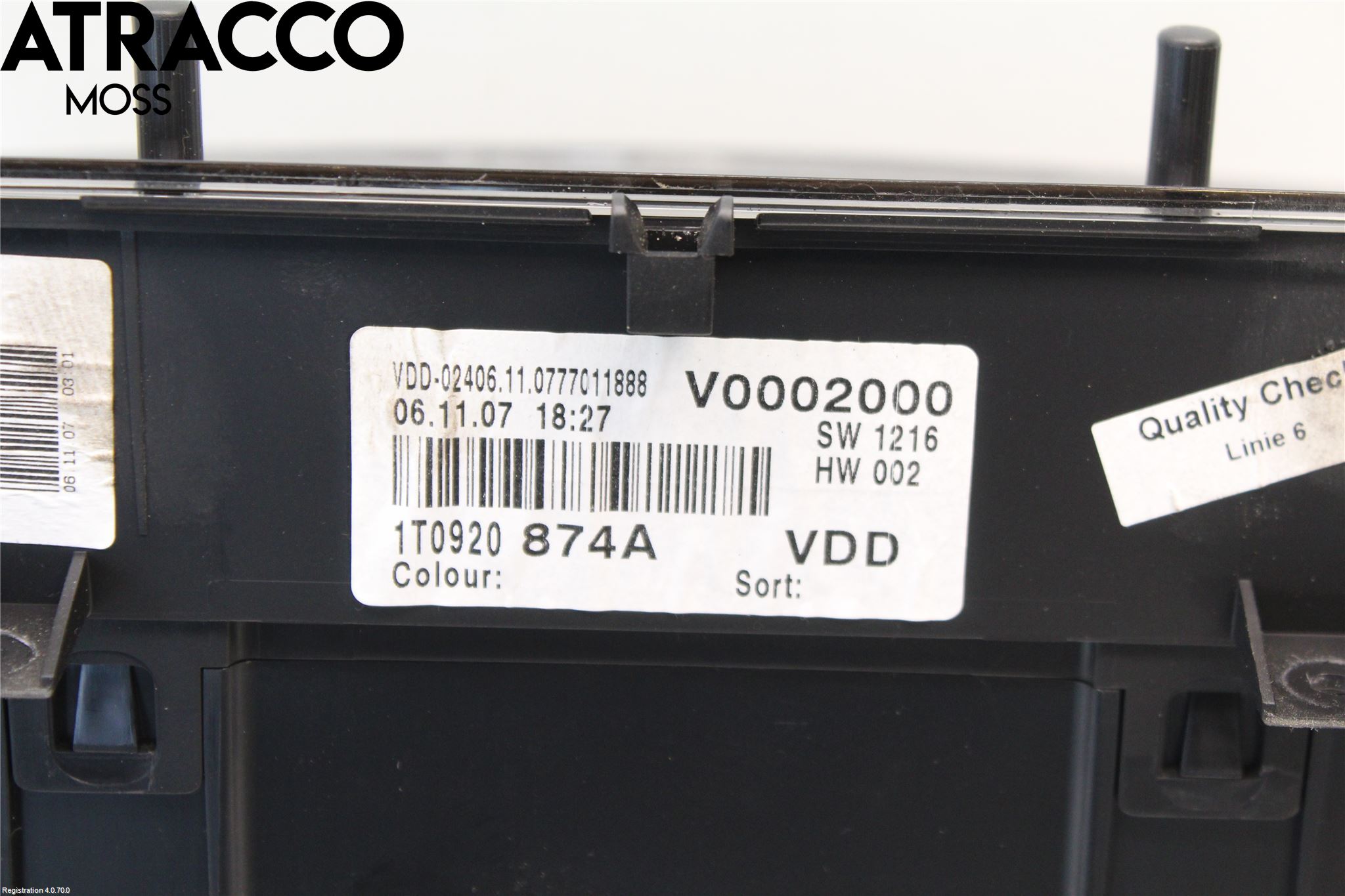 Volkswagen VW TOURAN 03-10 Instrument Komb