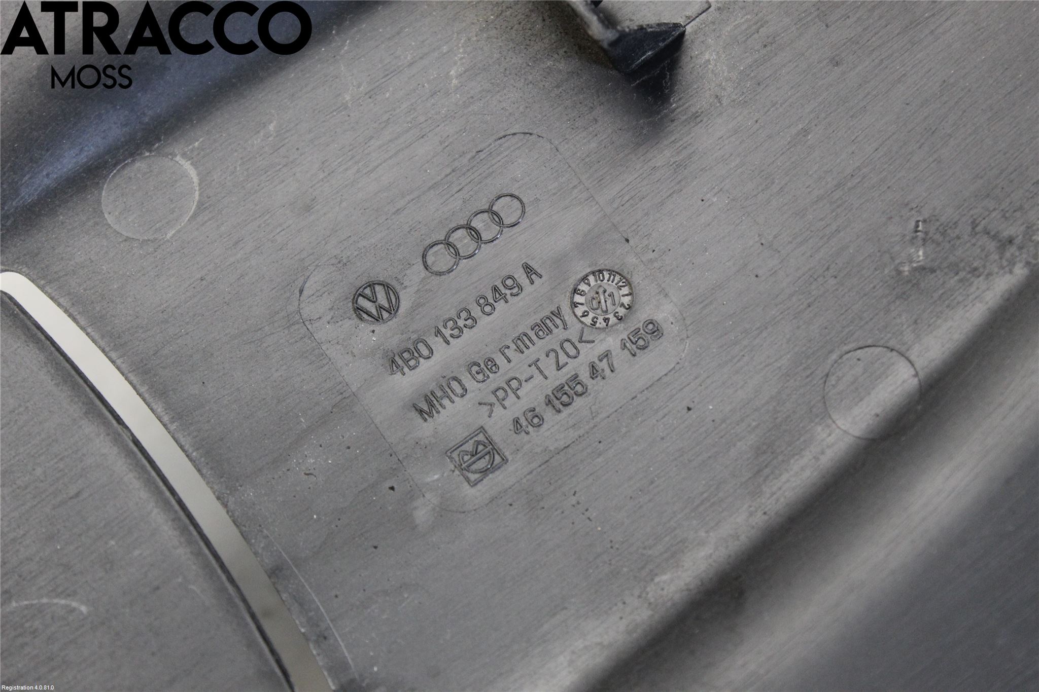 Audi A6/S6     97-05 Deflektor Plåt-Plast Kylning