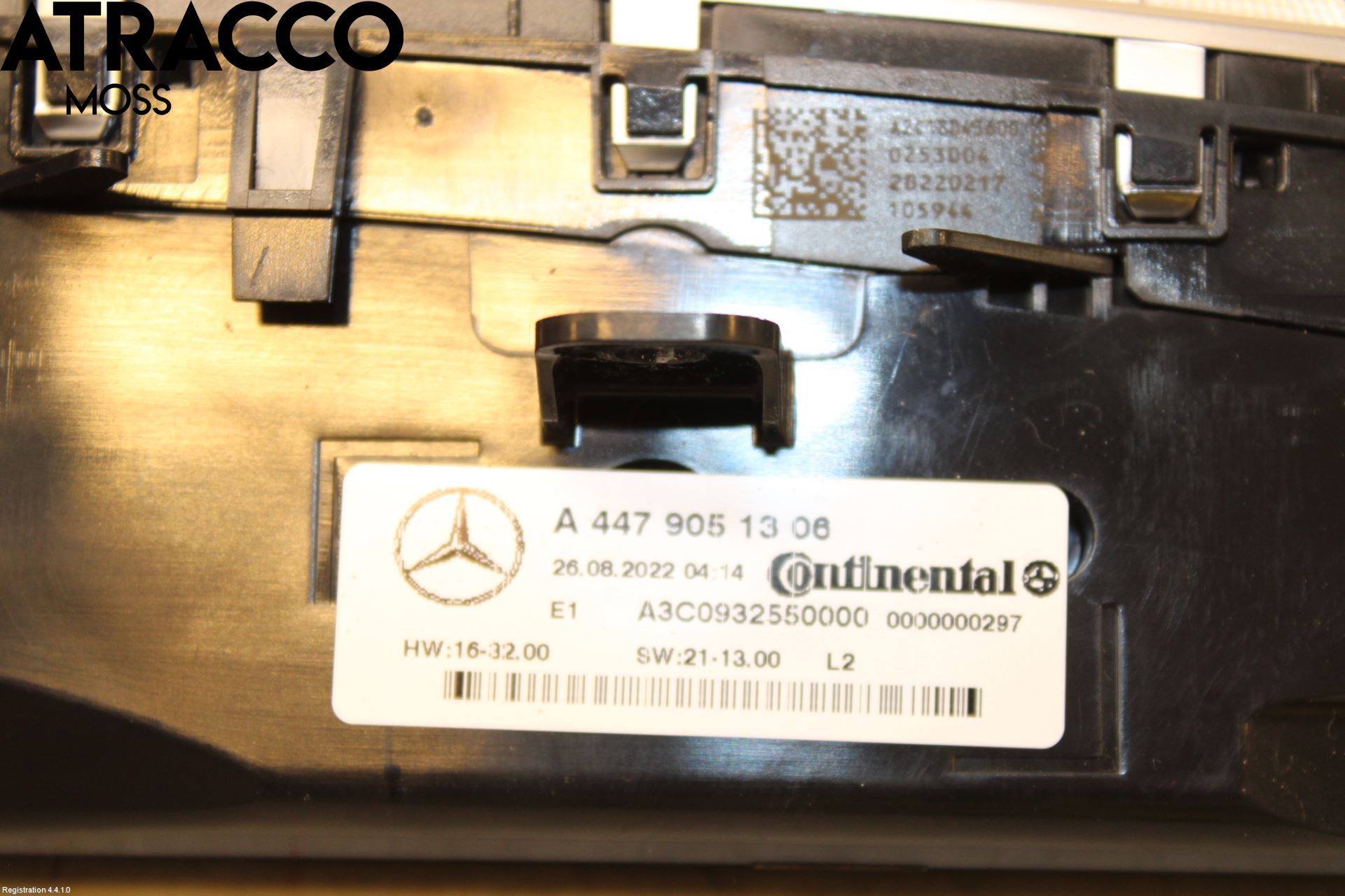Mercedes-Benz MB EQV (447) 21- Ac Styrenhet Ac Manöveren
