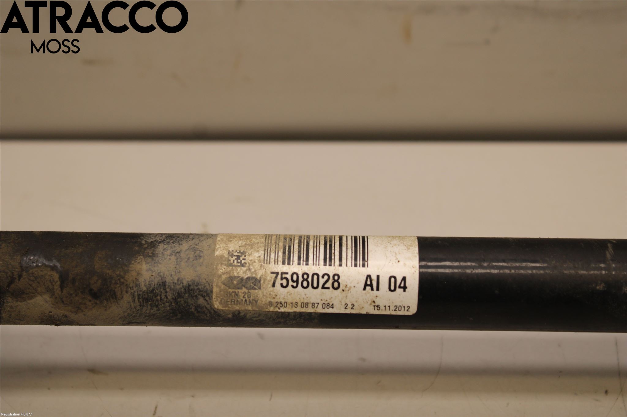 BMW X3 F25 10-17 Drivaxel Fram Höger