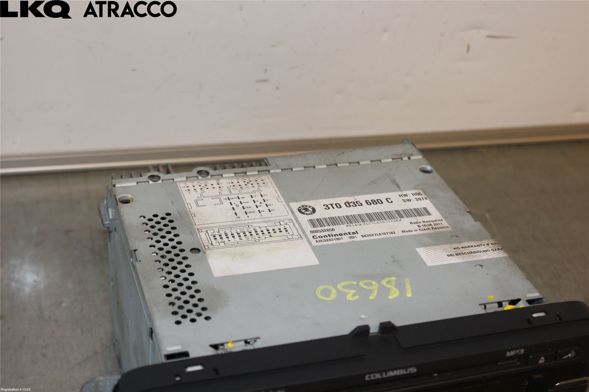 Skoda OCTAVIA (1Z) 05-13 Radio