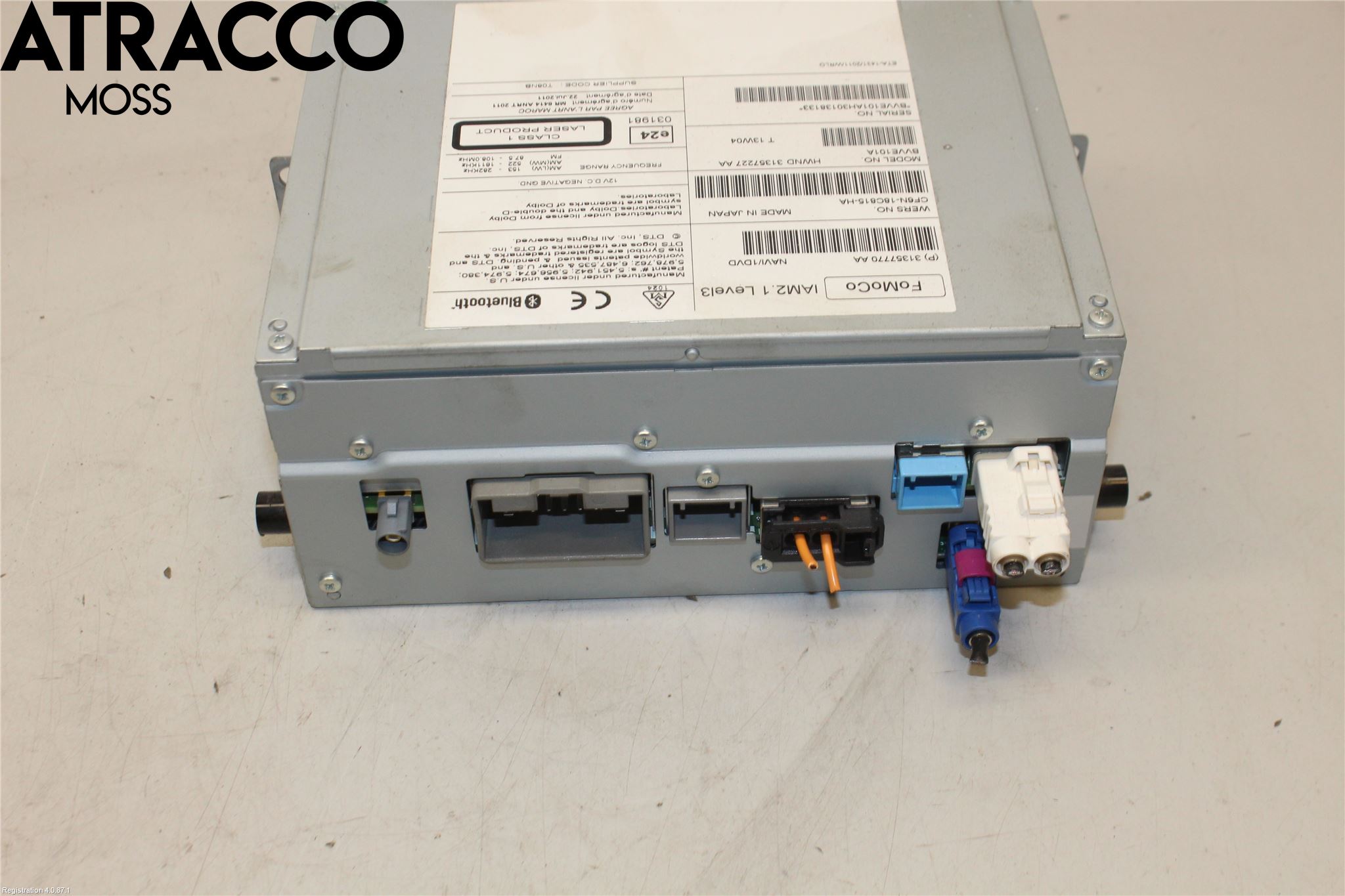 Volvo V60 11-13 Cd Radio - Multimediapanel