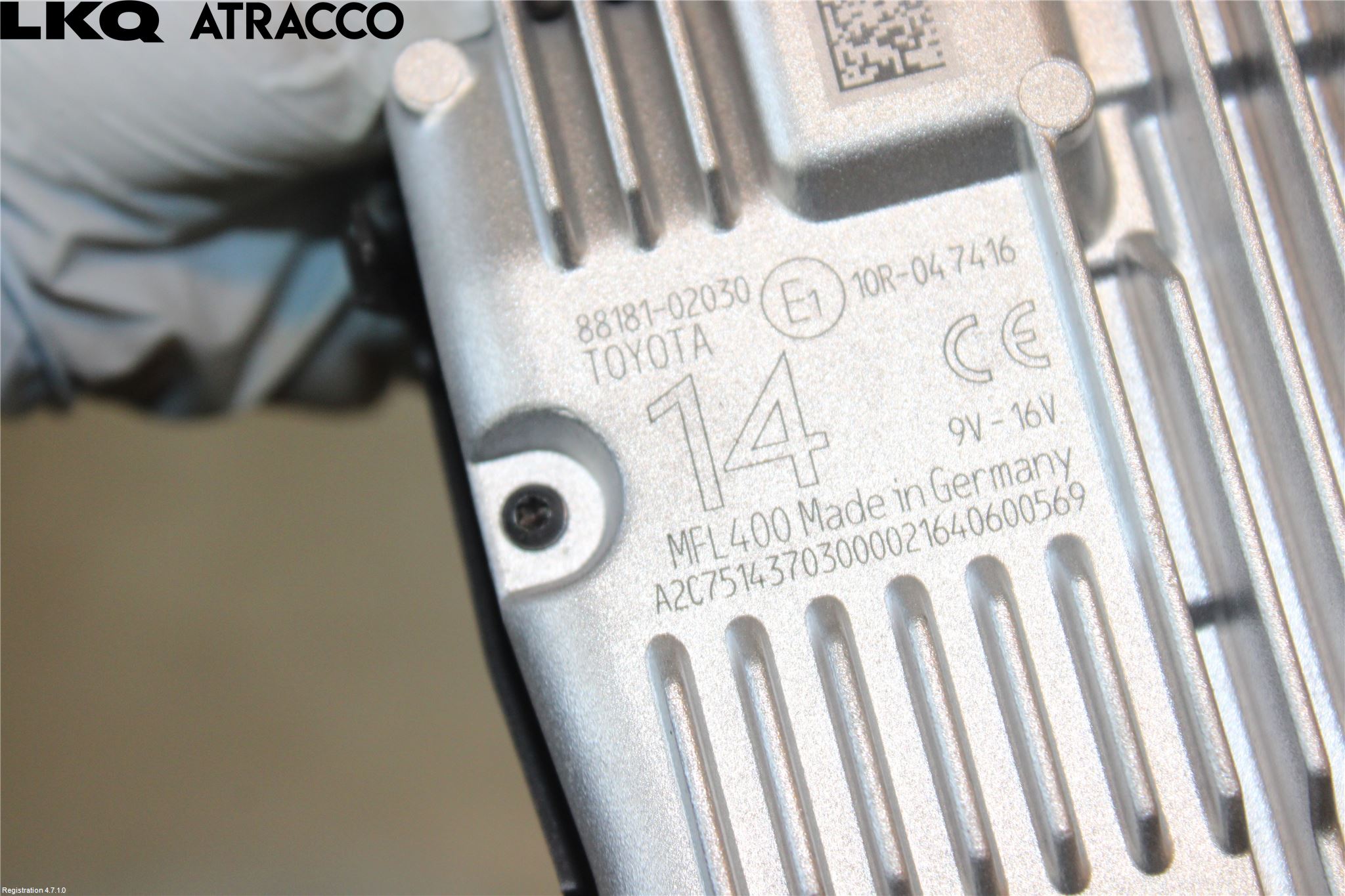 Toyota AURIS 13-19 Sensor Aktivt Kollisionsskydd