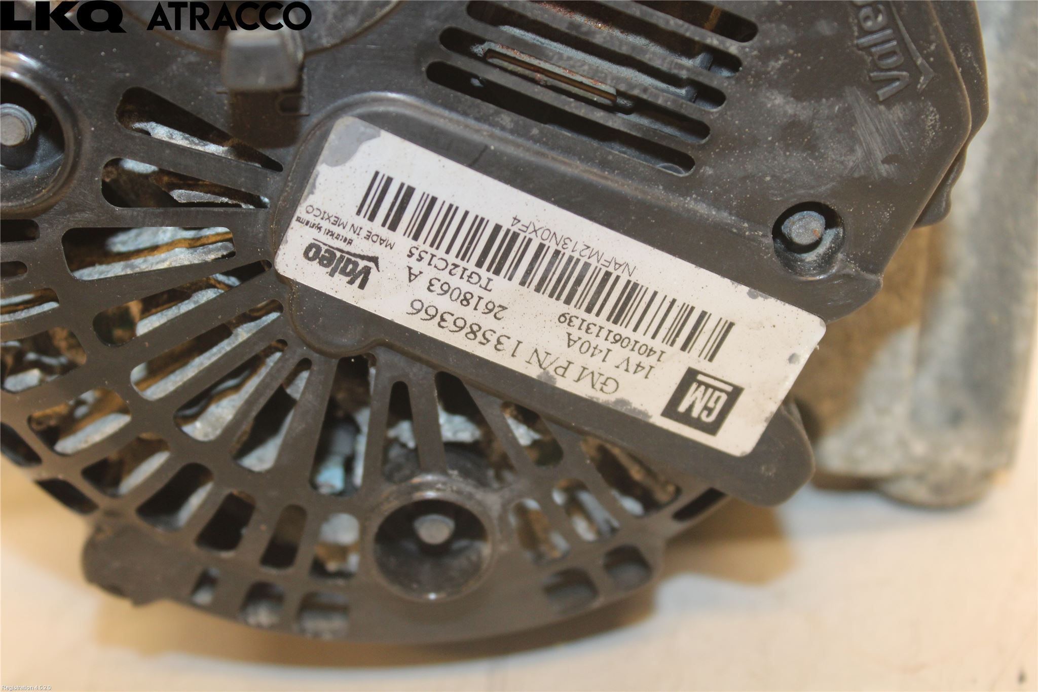 Opel ZAFIRA C 12-19 Generator