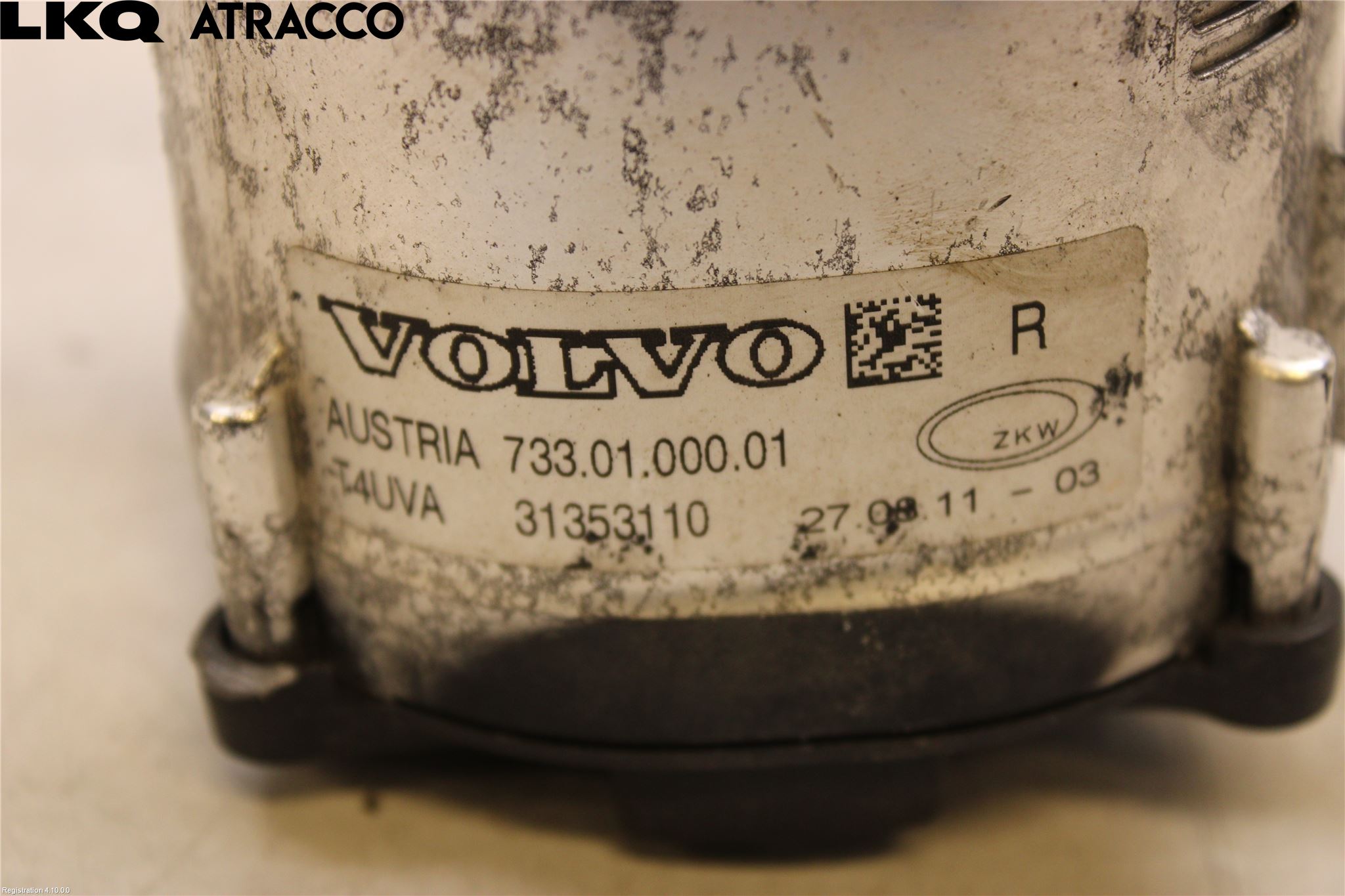 Volvo C30 10-13 Dimljus-Varselljus Fram