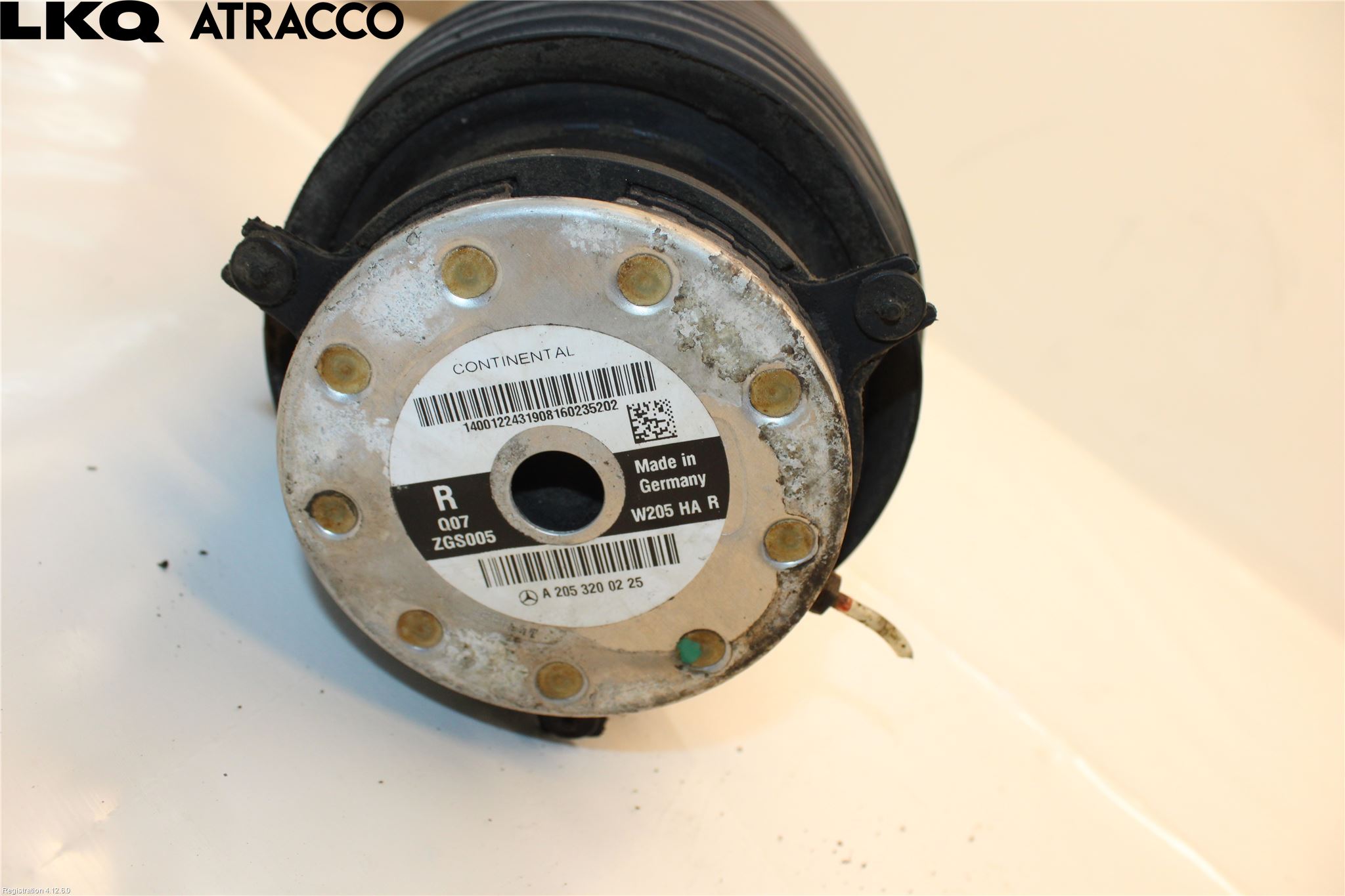 Mercedes-Benz MB EQC (N293) 20- Nivå-Luftfjädring Bälg