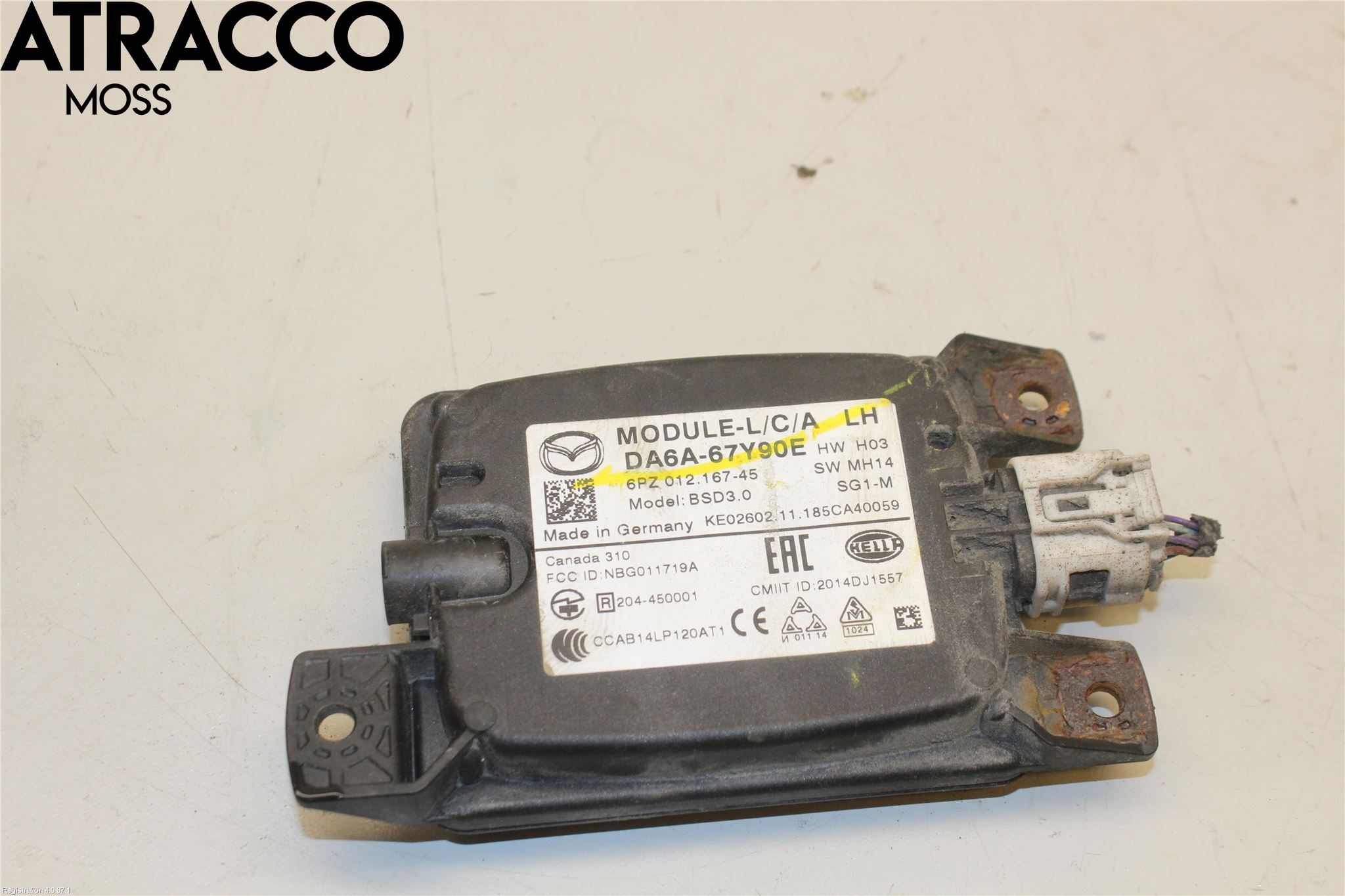 Mazda 2 (DJ) 15-22 Sensor Aktivt Kollisionsskydd