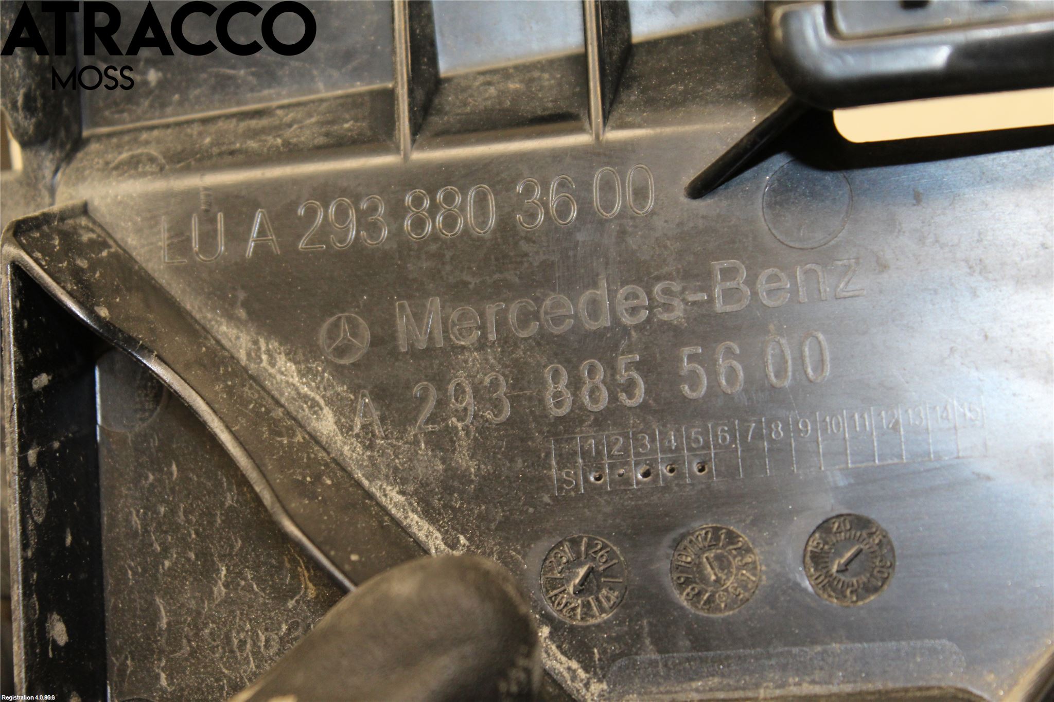 Mercedes-Benz MB EQC (N293) 20- Stötfångarfäste Bak Hö