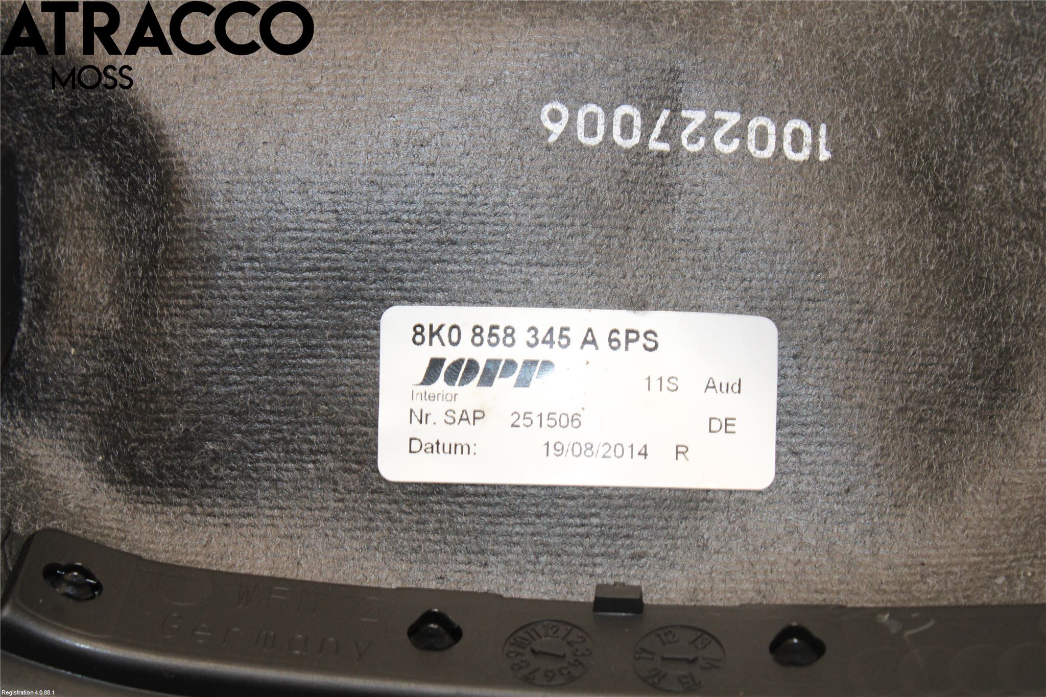 Audi A4/S4 08-11 Rattkåpa-Kåpor