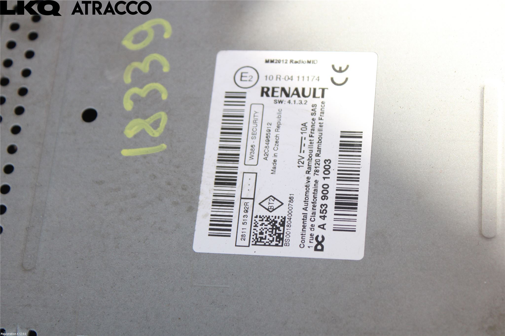 Smart FORTWO III 15-24 Radio