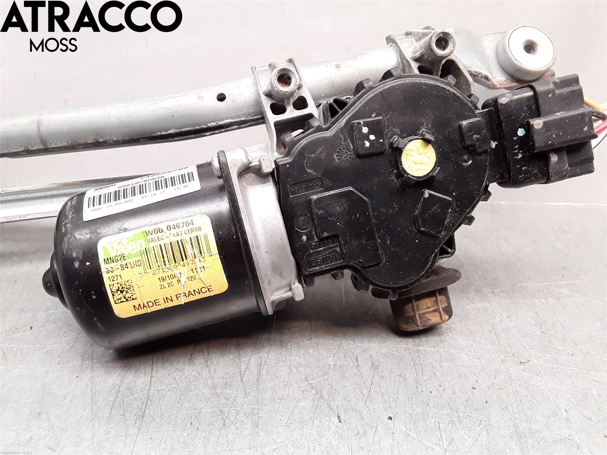 Toyota AYGO 15-21 Torkarmotor Vindruta