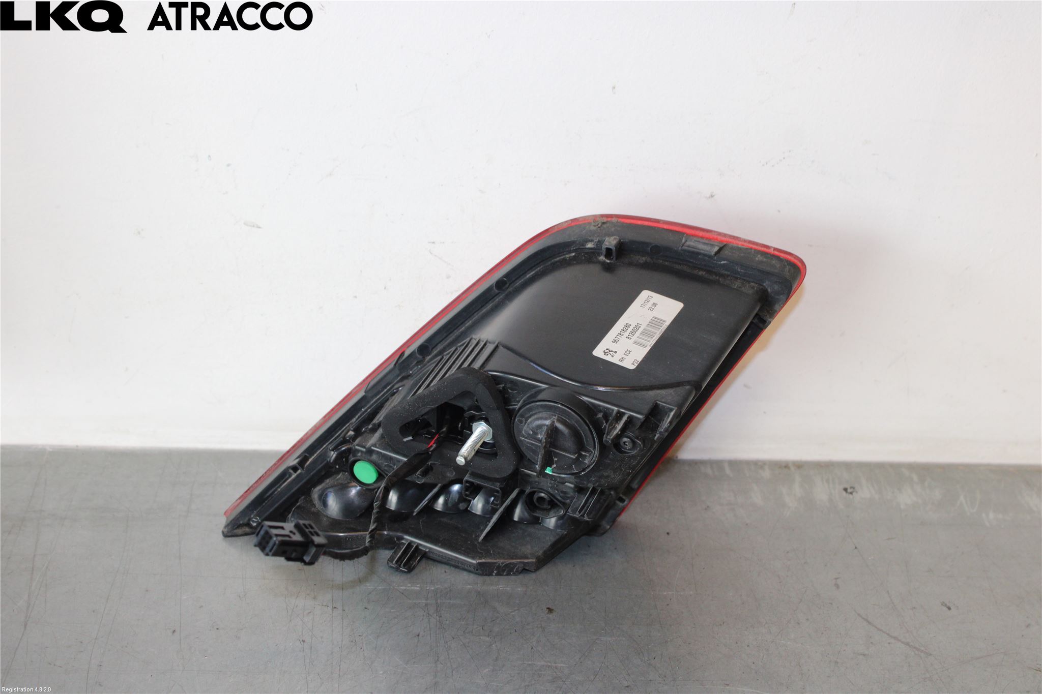 Peugeot 308 14-21 Bakljus Lucka Hö