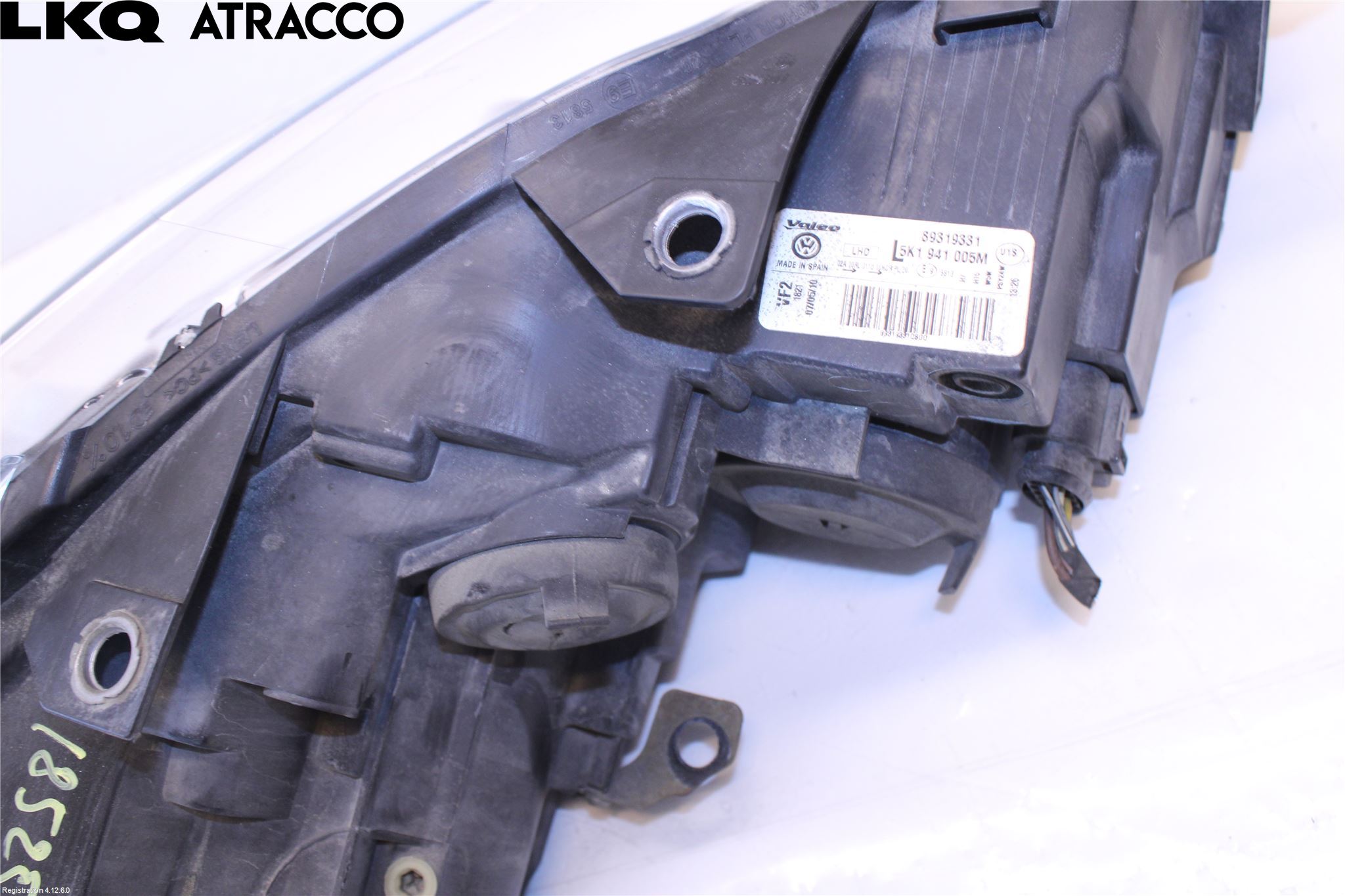 Volkswagen VW GOLF VI 09-13 Strålkastare Vänster