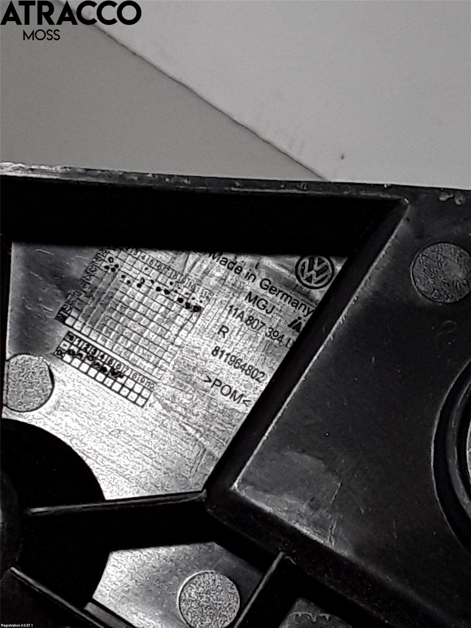 Volkswagen VW ID.4 21- Stötfångarbärjärn Bak