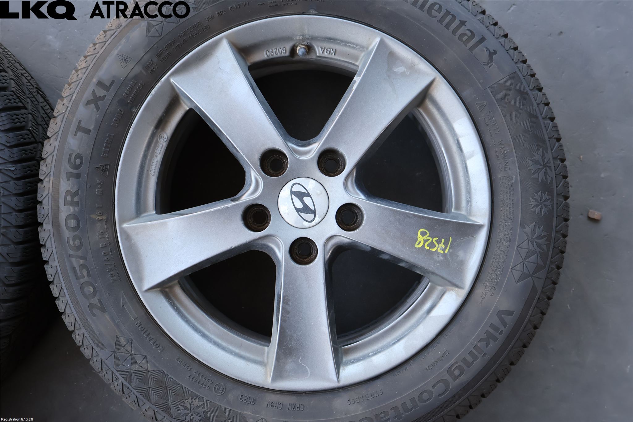 Hyundai IONIQ AE 17-22 Vinterdäck Alumfälg 4St