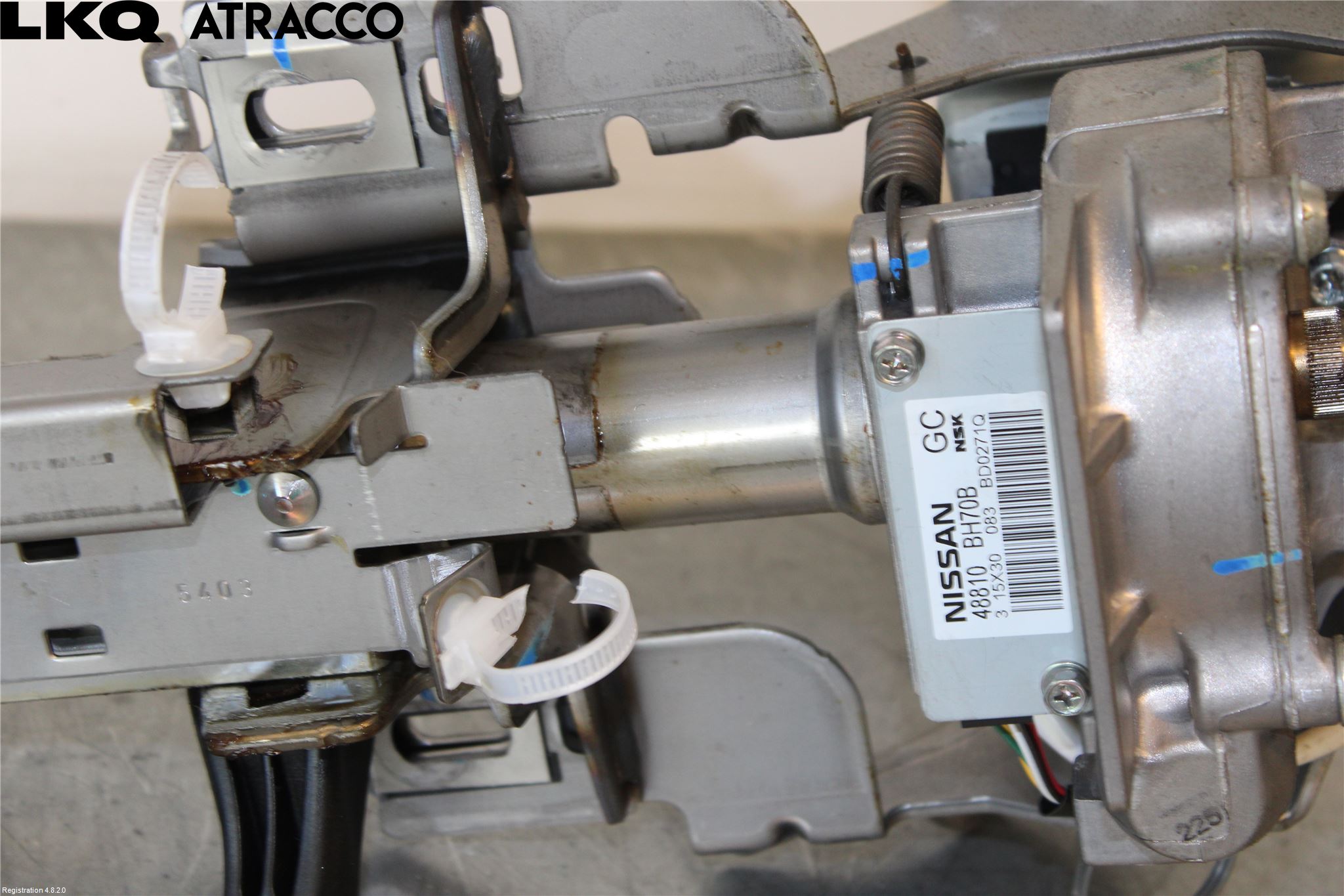 Nissan QASHQAI 14-17 Rattaxelagg Med Inb Servo
