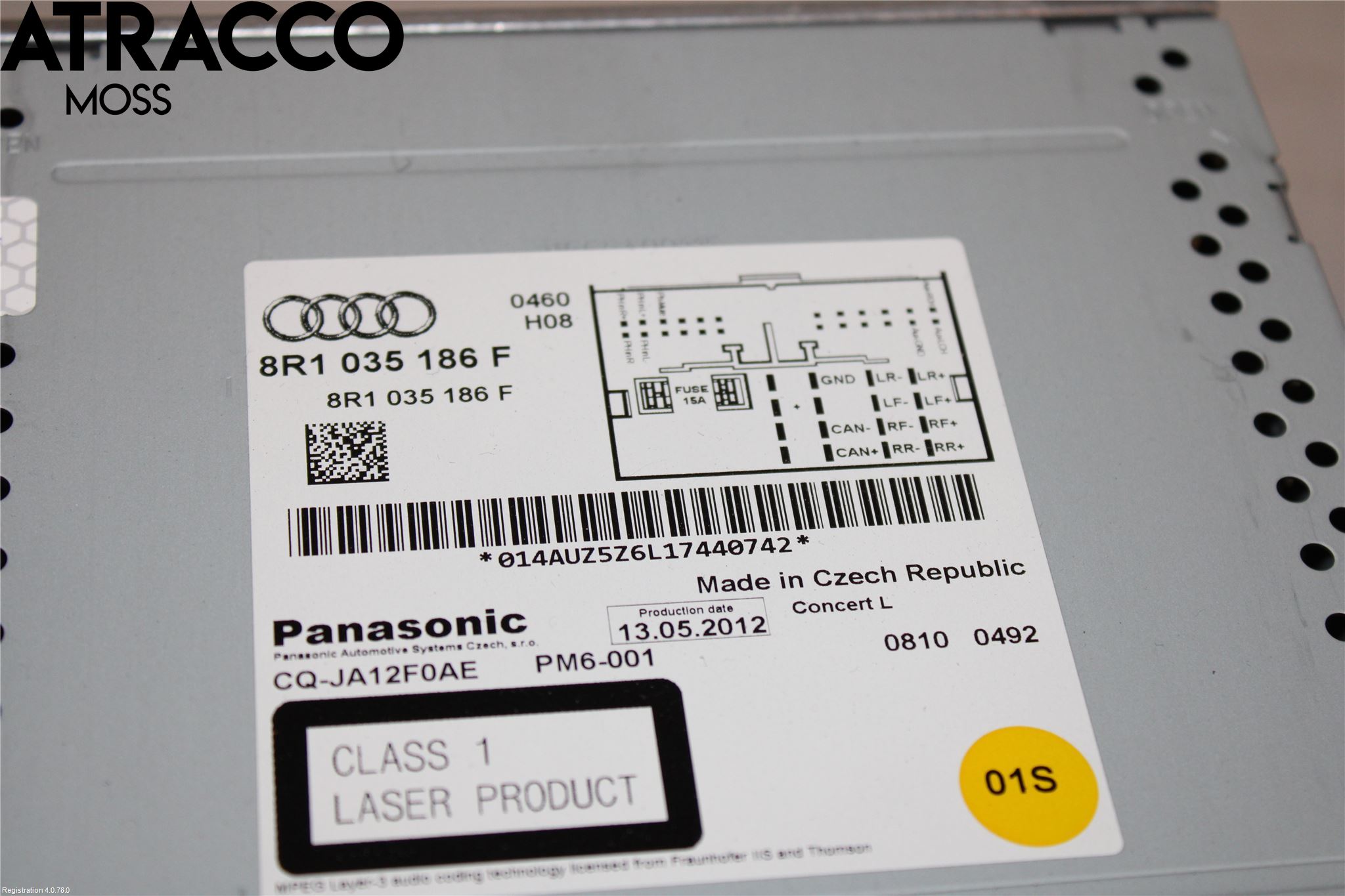Audi A4/S4 08-11 Radio