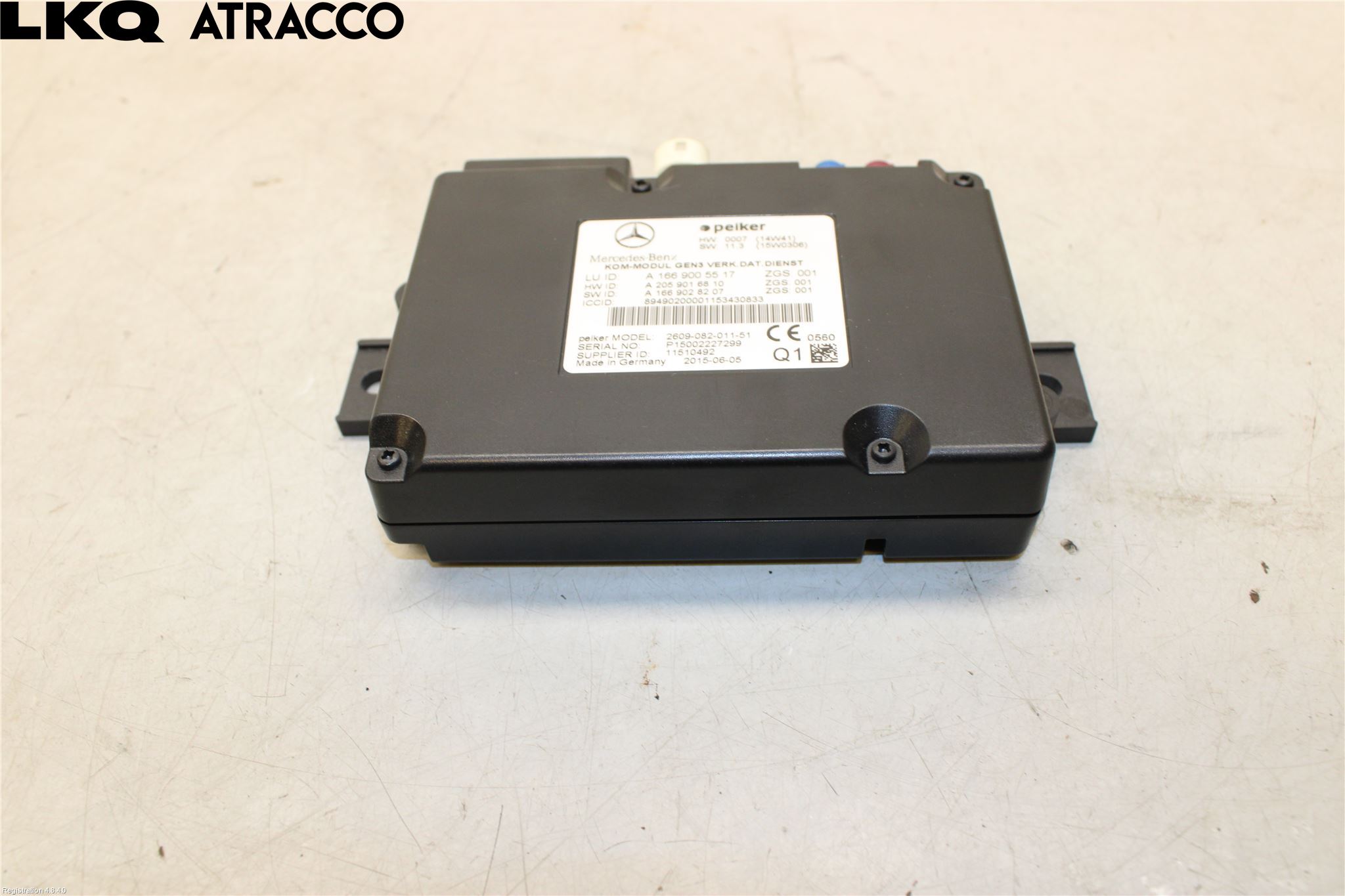 Mercedes-Benz MB C-KLASS (W205) 14-21 Telefon