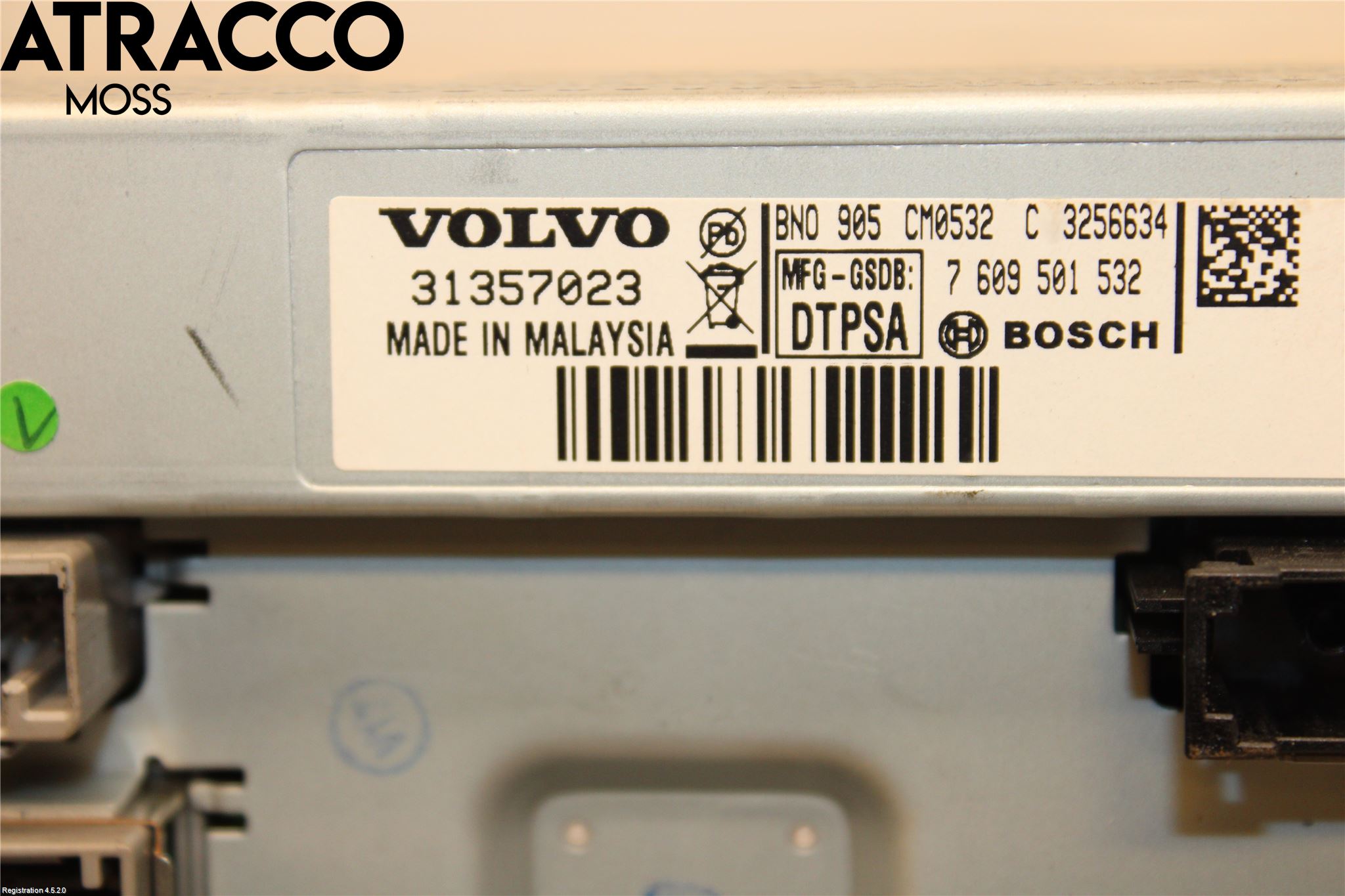 Volvo V60 11-13 Multifunktionsdisplay