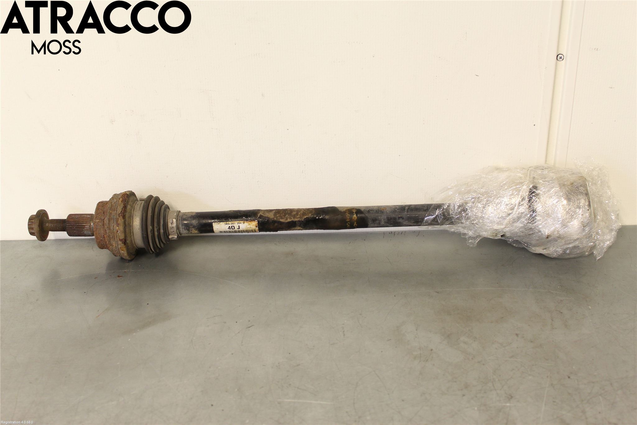 Volkswagen VW TIGUAN 07-16 Drivaxel Bak Höger