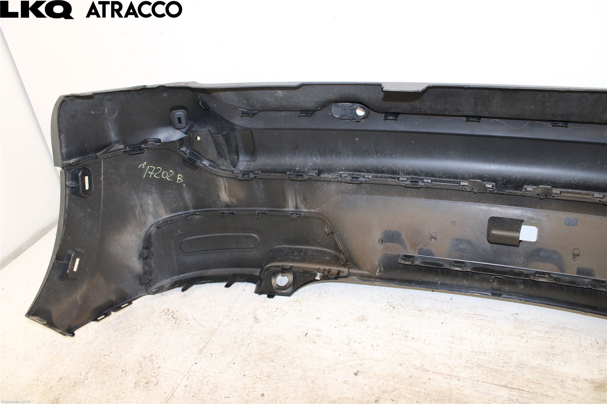 Citroen C4 CACTUS 14-20 Stötfångare Bak