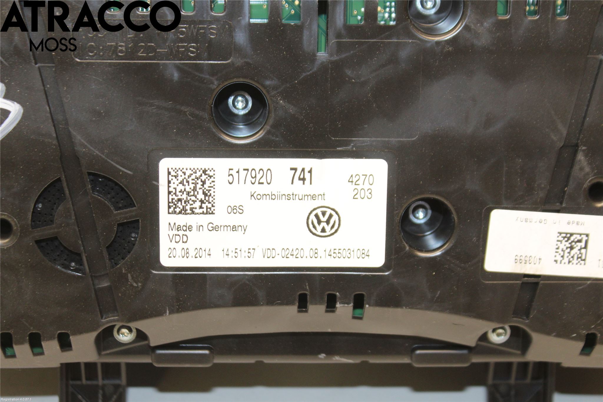 Volkswagen VW GOLF SPORTSVAN 15-20 Instrument Komb
