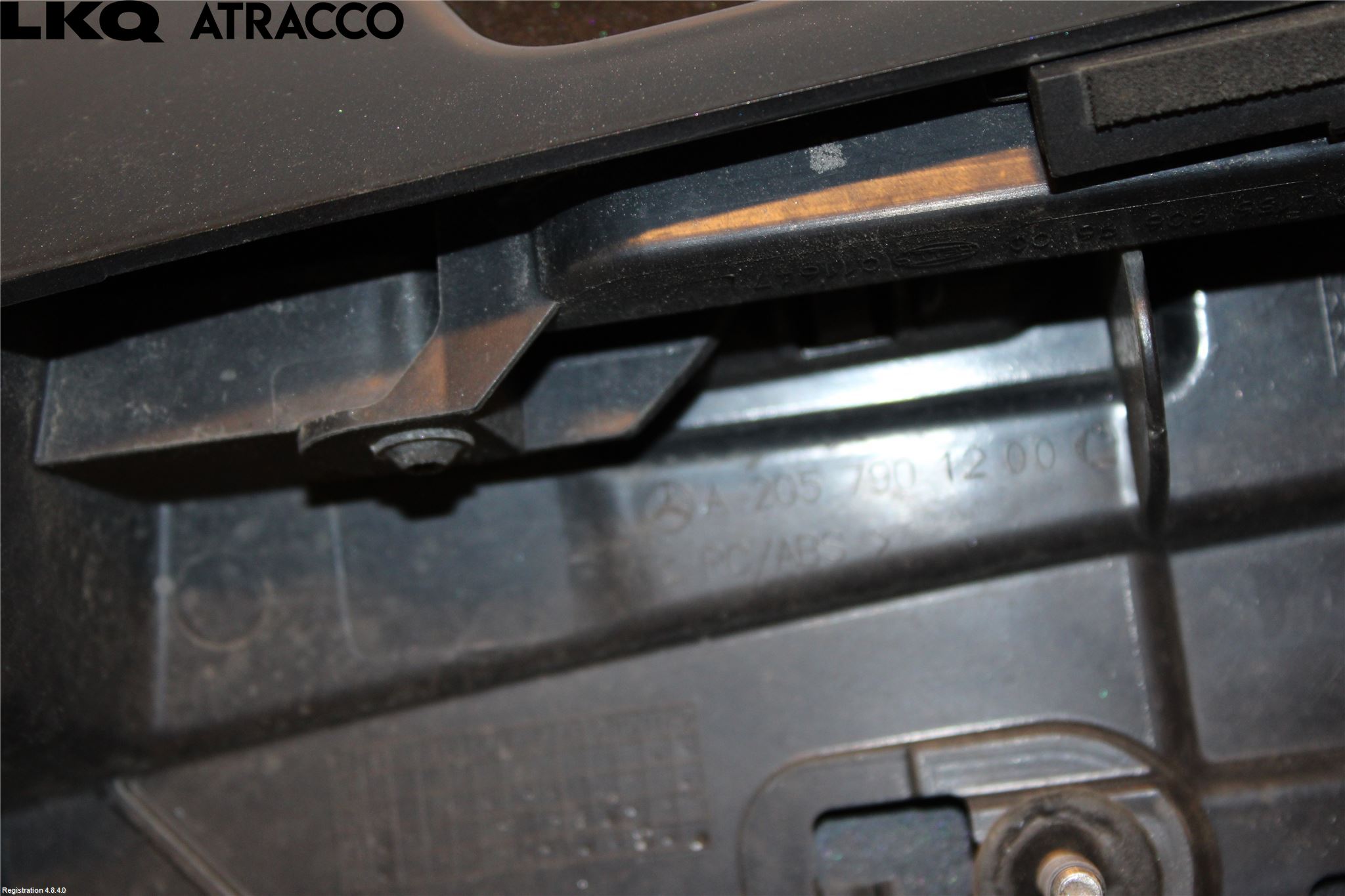 Mercedes-Benz MB C-KLASS (W205) 14-21 Spoiler Baklucka