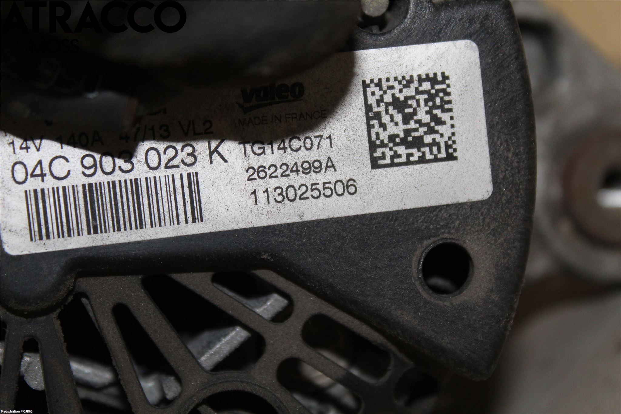 Volkswagen VW GOLF / E-GOLF VII 13-20 Generator