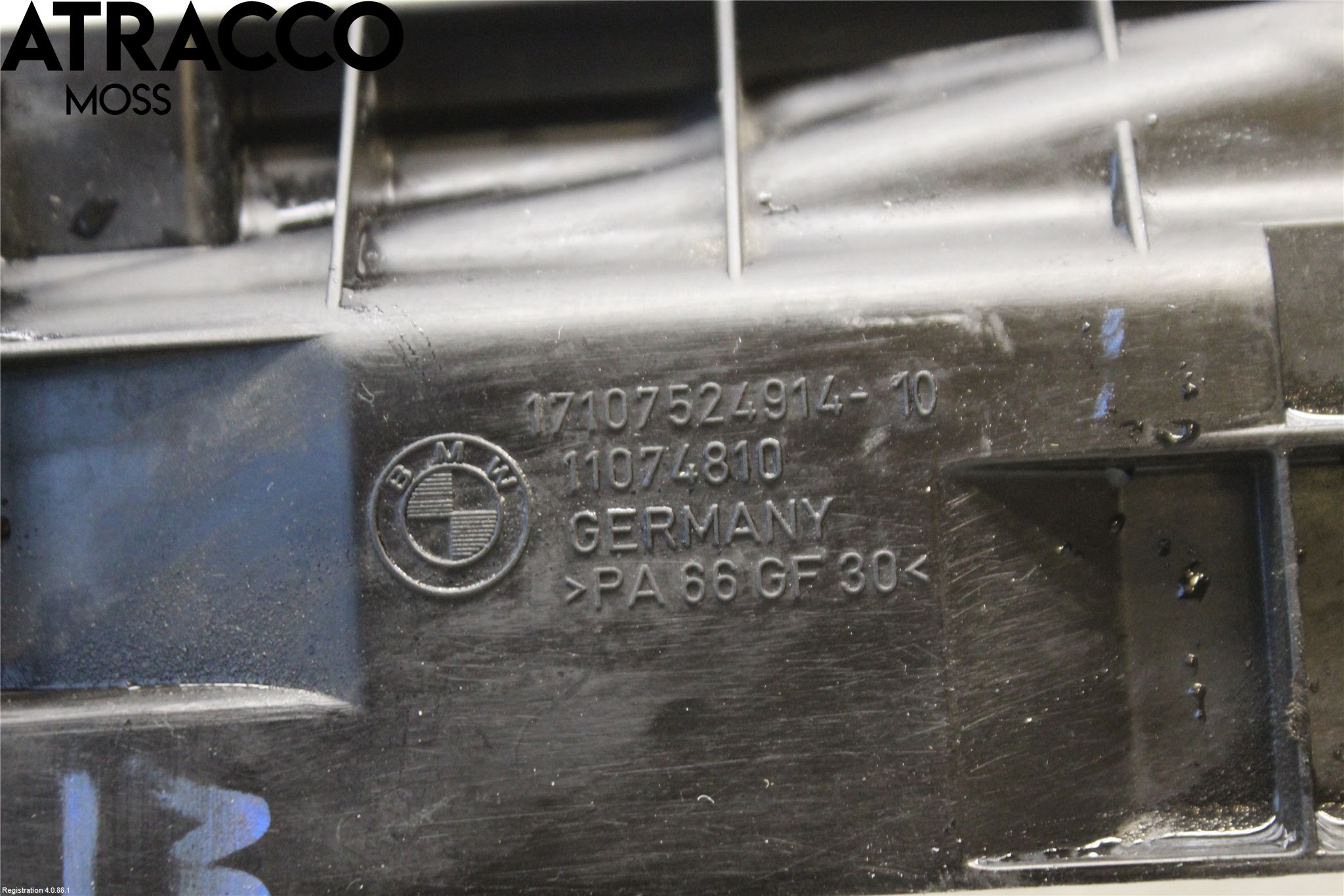 BMW 3 E90/91 SED/TOU 05-12 Kylarfäste-Ram-Balk